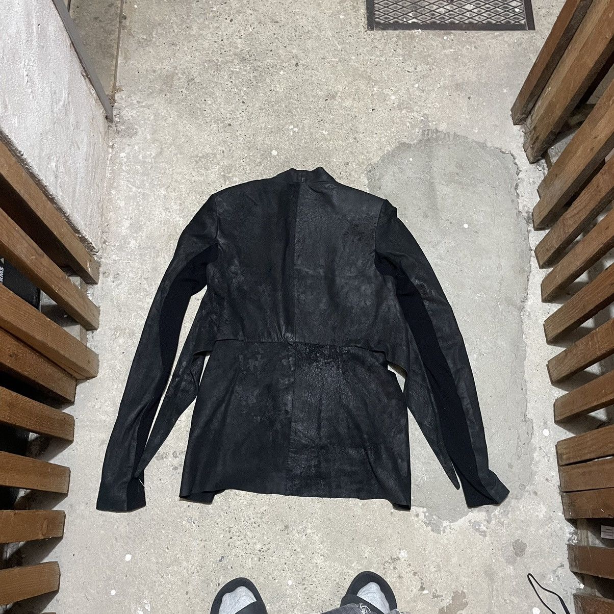 Rick Owens Runway rick owens leather jacket Size L / US 10 / IT 46 - 9 Thumbnail