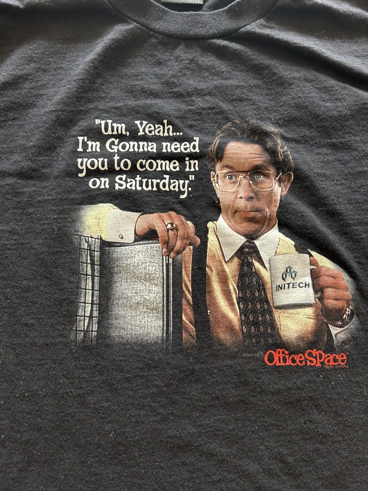 Vintage 2001 Office Space Movie Promo Tee Funny Size US M / EU 48-50 / 2 - 2 Thumbnail