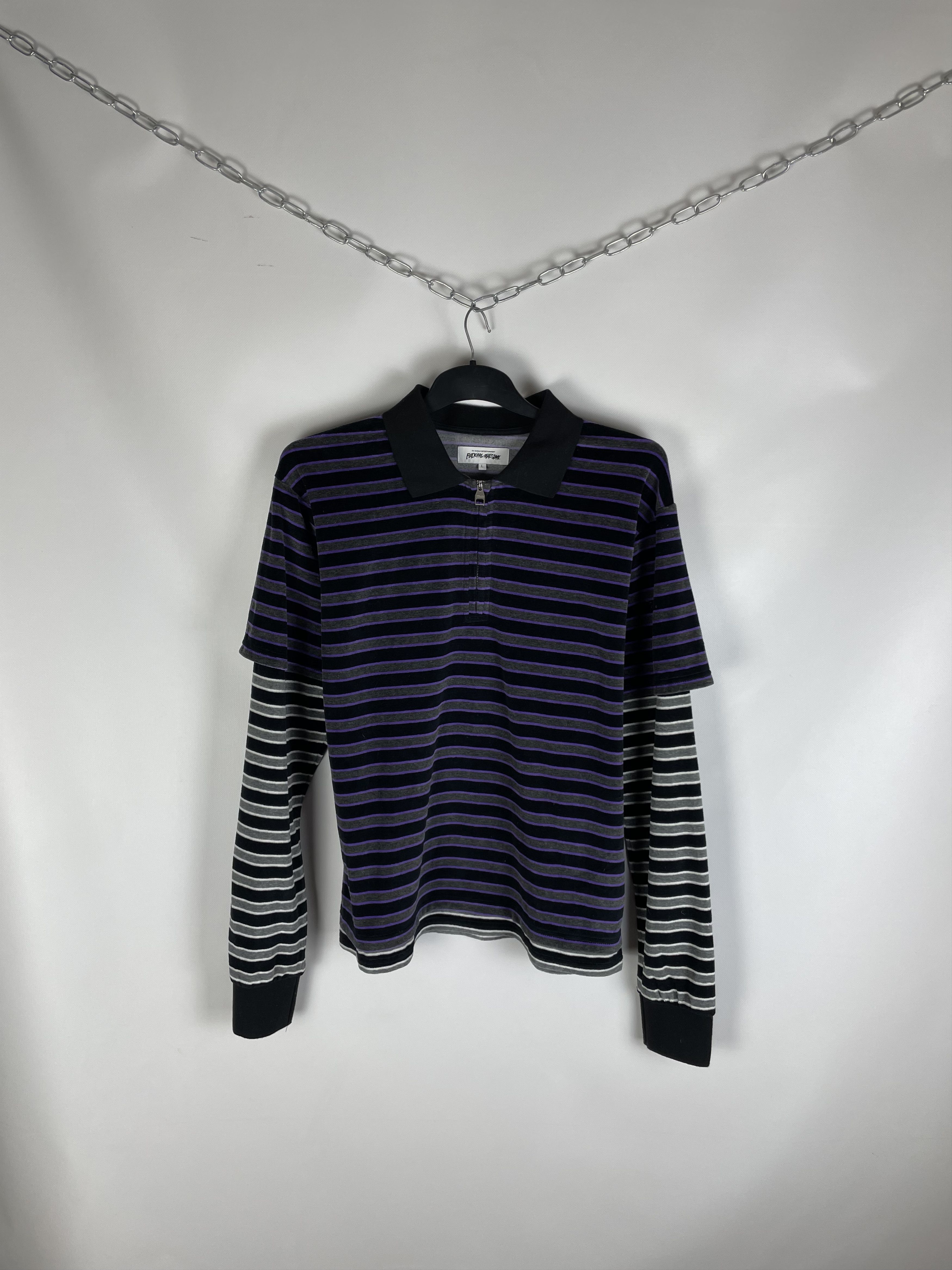 Fucking Awesome Fucking Awesome 1/4 Zip Long Sleeve Size US L / EU 52-54 / 3 - 1 Thumbnail