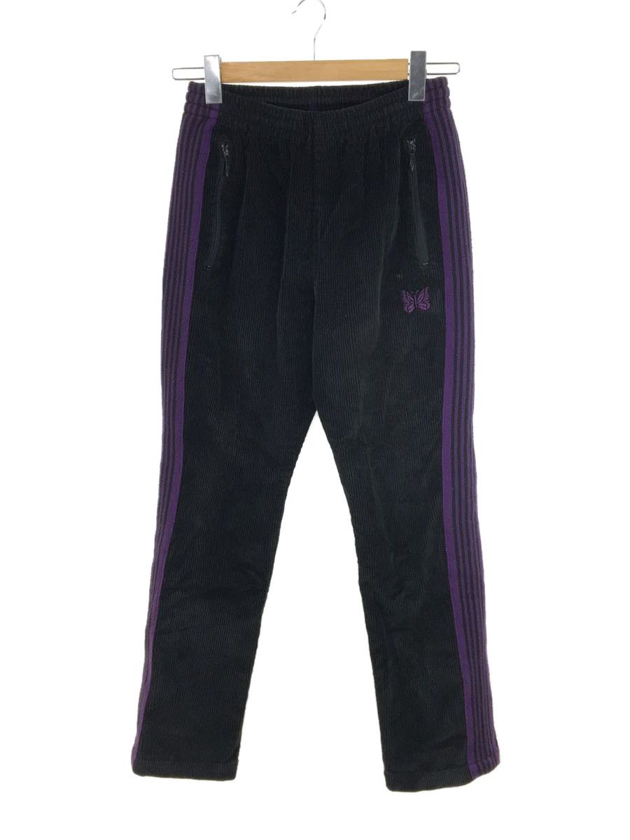 image of Needles Cropped Pants Corduroy Sideline Straight Pants Black, Men's (Size 27)