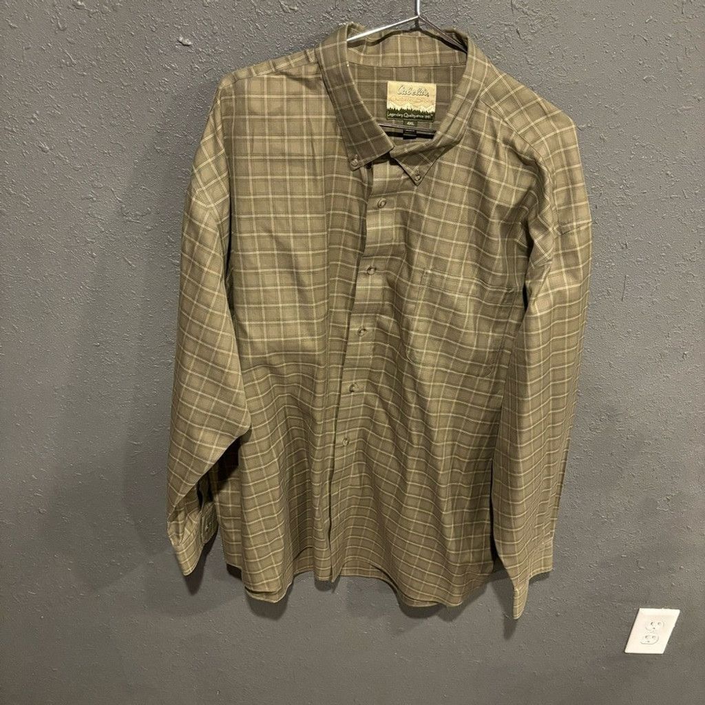 Cabelas Men’s Cabelas Button Down Shirt Size US XL / EU 56 / 4 - 1 Thumbnail