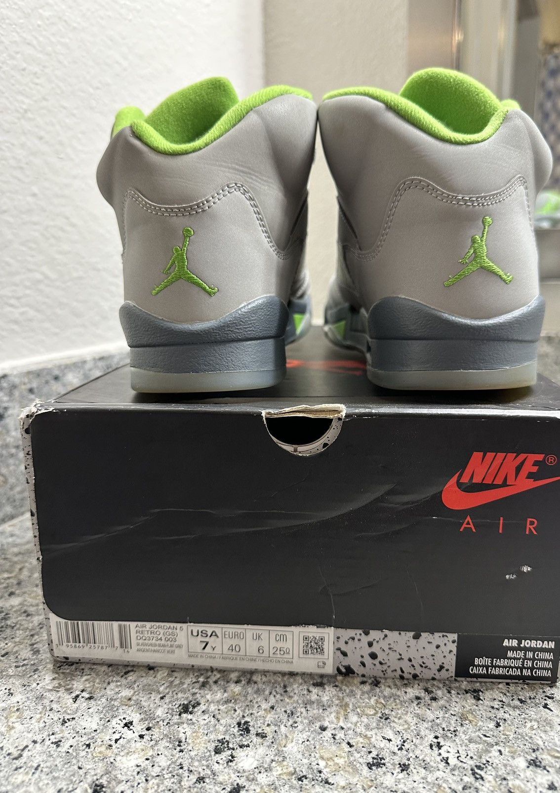 Jordan Brand Jordan 5’s Green Beans Size US 7 / EU 40 - 7 Thumbnail
