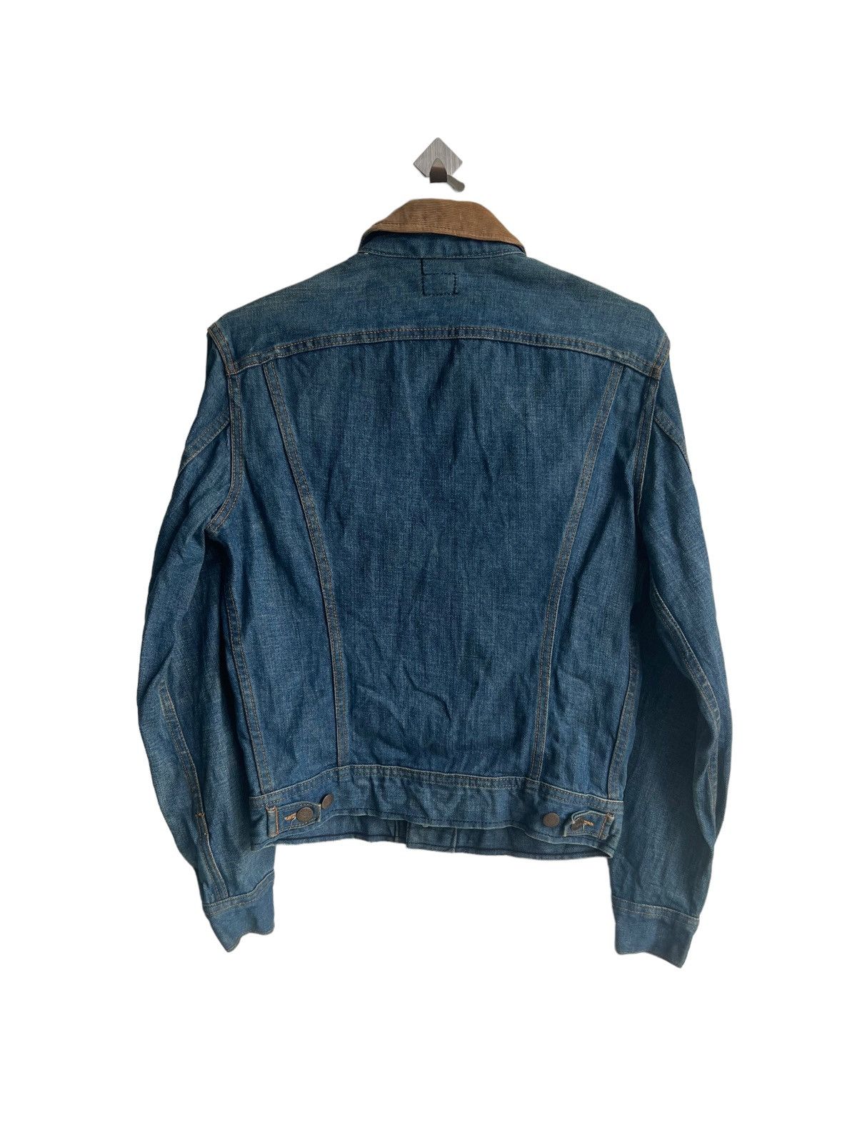 Lee VINTAGE 60s LEE Corduroy Neck Sanforize Trucker Denim Jacket Size US S / EU 44-46 / 1 - 7 Thumbnail