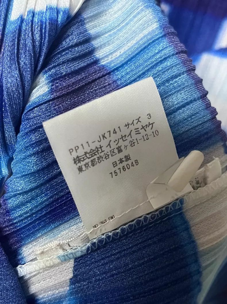 Other Issey Miyake size:3 Blue and white checkered pleated short Size S / US 4 / IT 40 - 4 Thumbnail