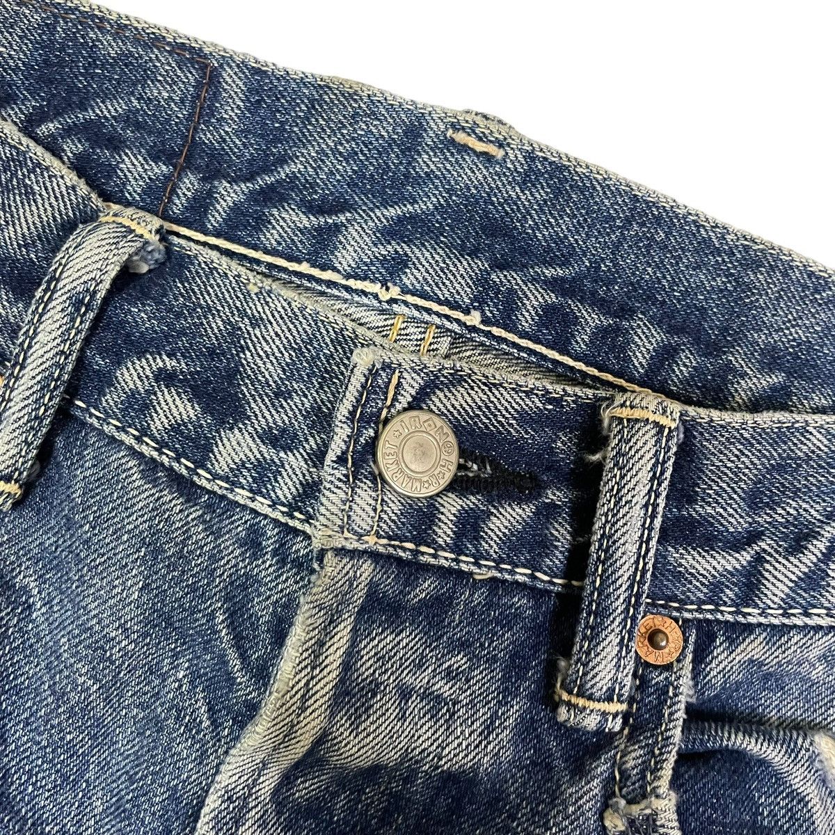 Indigo Vintage Japanes Brand Blue x Indigo HR Red Selvedge Denim Size US 31 - 4 Thumbnail