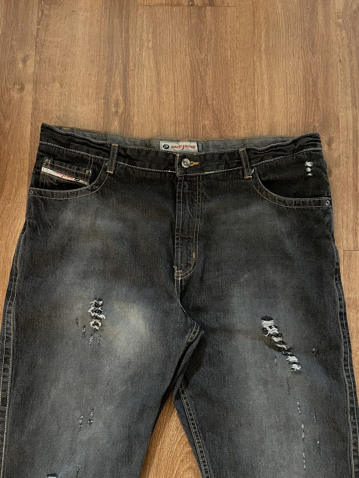 Vintage Y2K Paco Straight Leg Basic Jeans Size US 40 / EU 56 - 3 Thumbnail