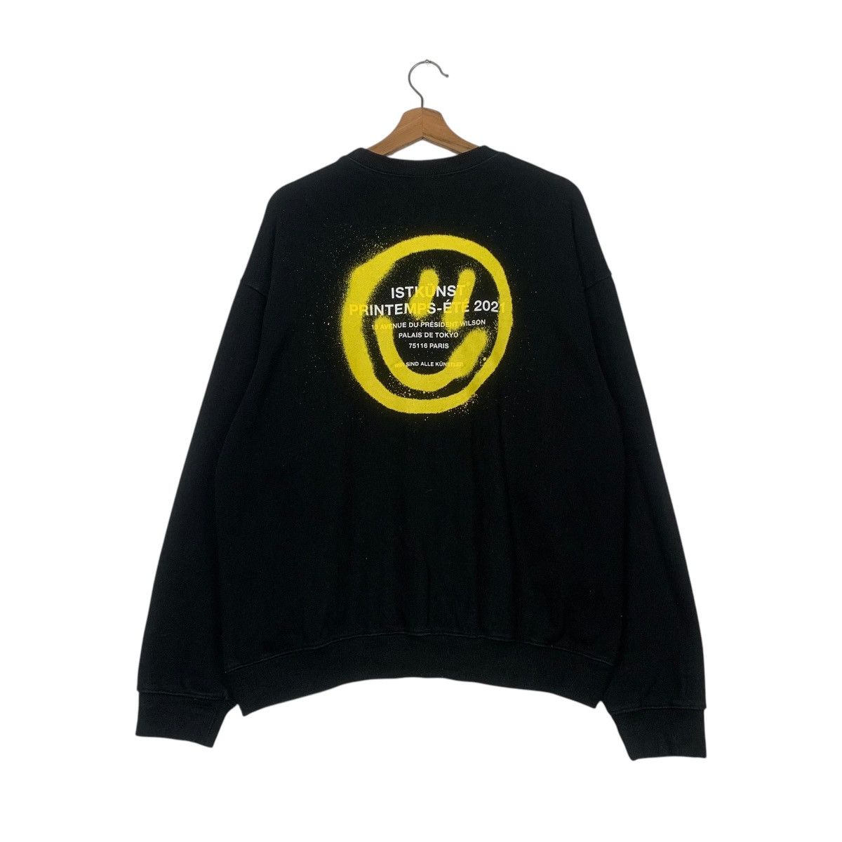 Japanese Brand Japanese Brand Istkunst Big Logo Crewneck sweatshirt Size US M / EU 48-50 / 2 - 7 Thumbnail