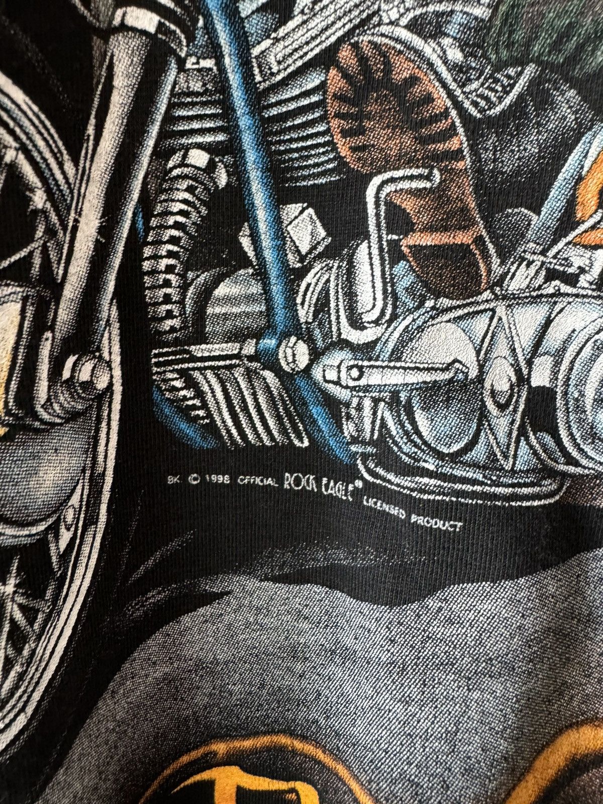 Band Tees Vintage Harley Davidson 1998 T-Shirt Size US M / EU 48-50 / 2 - 5 Thumbnail