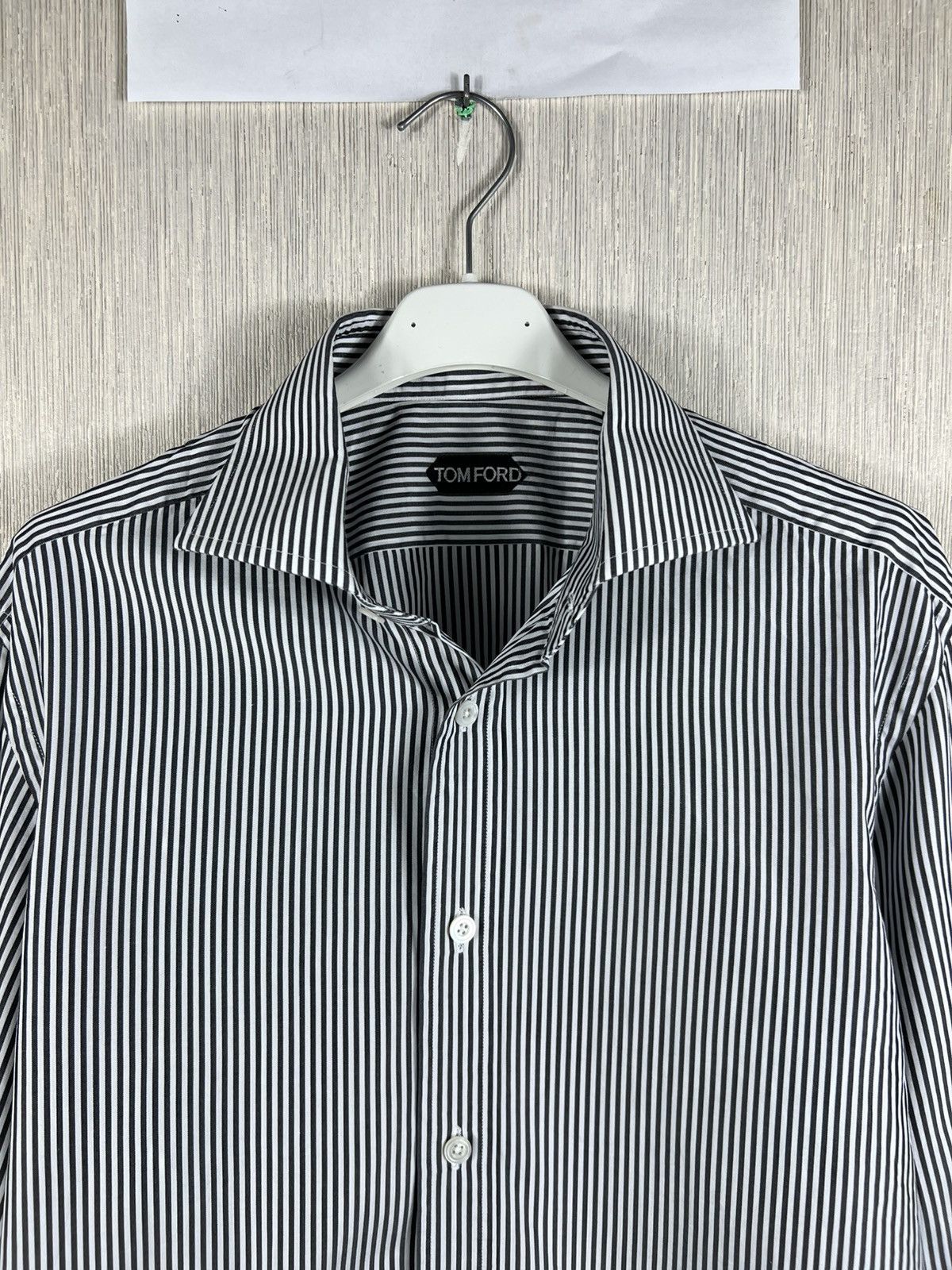 Tom Ford Tom Ford striped casual shirt with french cuff luxury cuffs Size US L / EU 52-54 / 3 - 5 Thumbnail