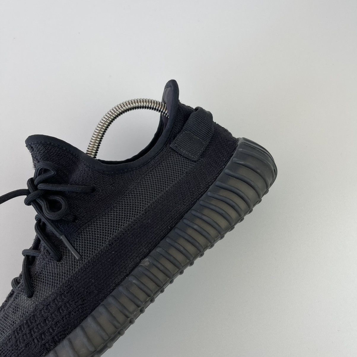 Adidas × Kanye West Adidas Yeezy 350 V2 Onyx Shoes Full Black HQ4540 Size US 10.5 / EU 43-44 - 6 Thumbnail