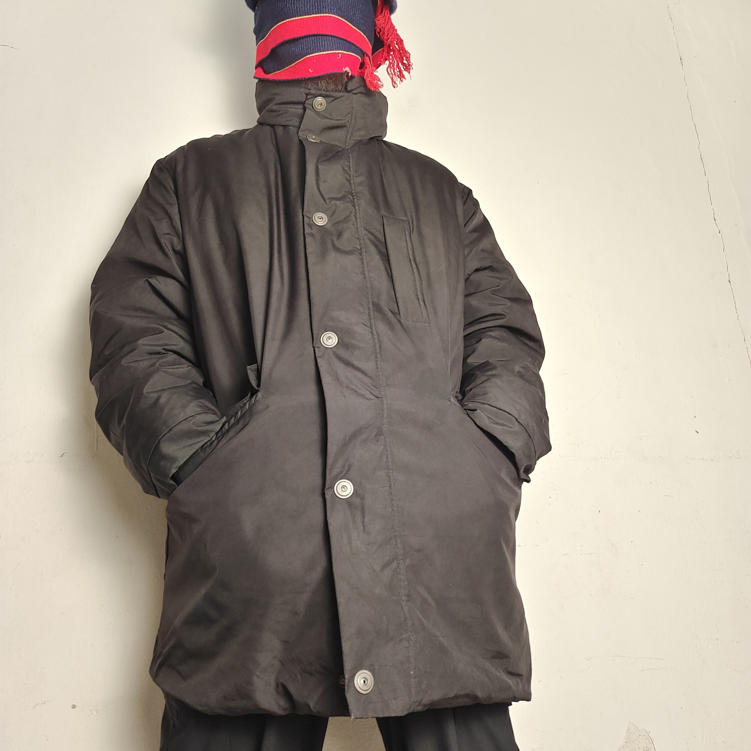 Paul Stuart PAUL STUART BLACK PADDED PARKA JACKET M Size US M / EU 48-50 / 2 - 1 Thumbnail