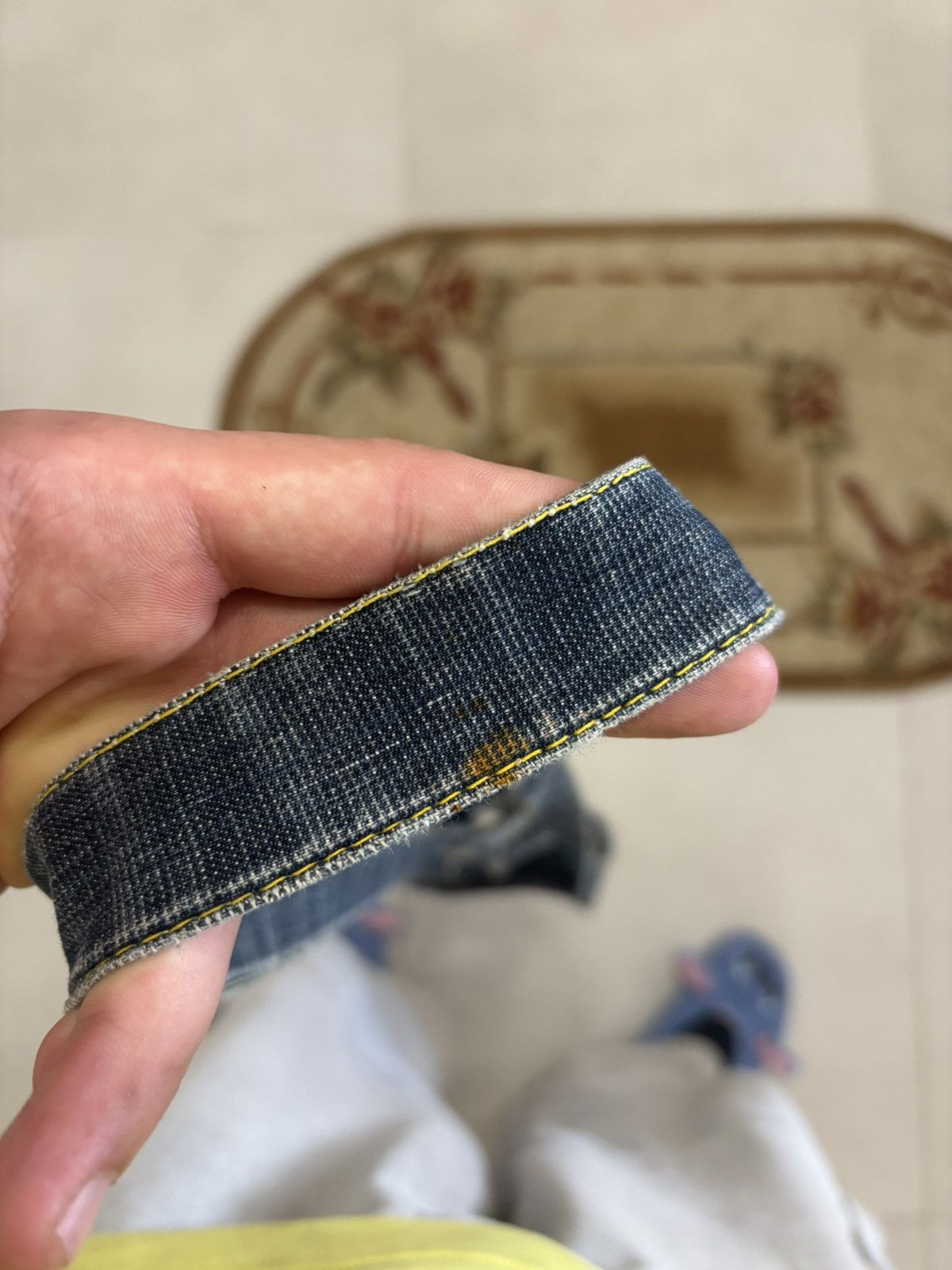 Evisu Rare EVISU Denim Shoulder Bag Vintage Y2K Japanese Size ONE SIZE - 11 Thumbnail