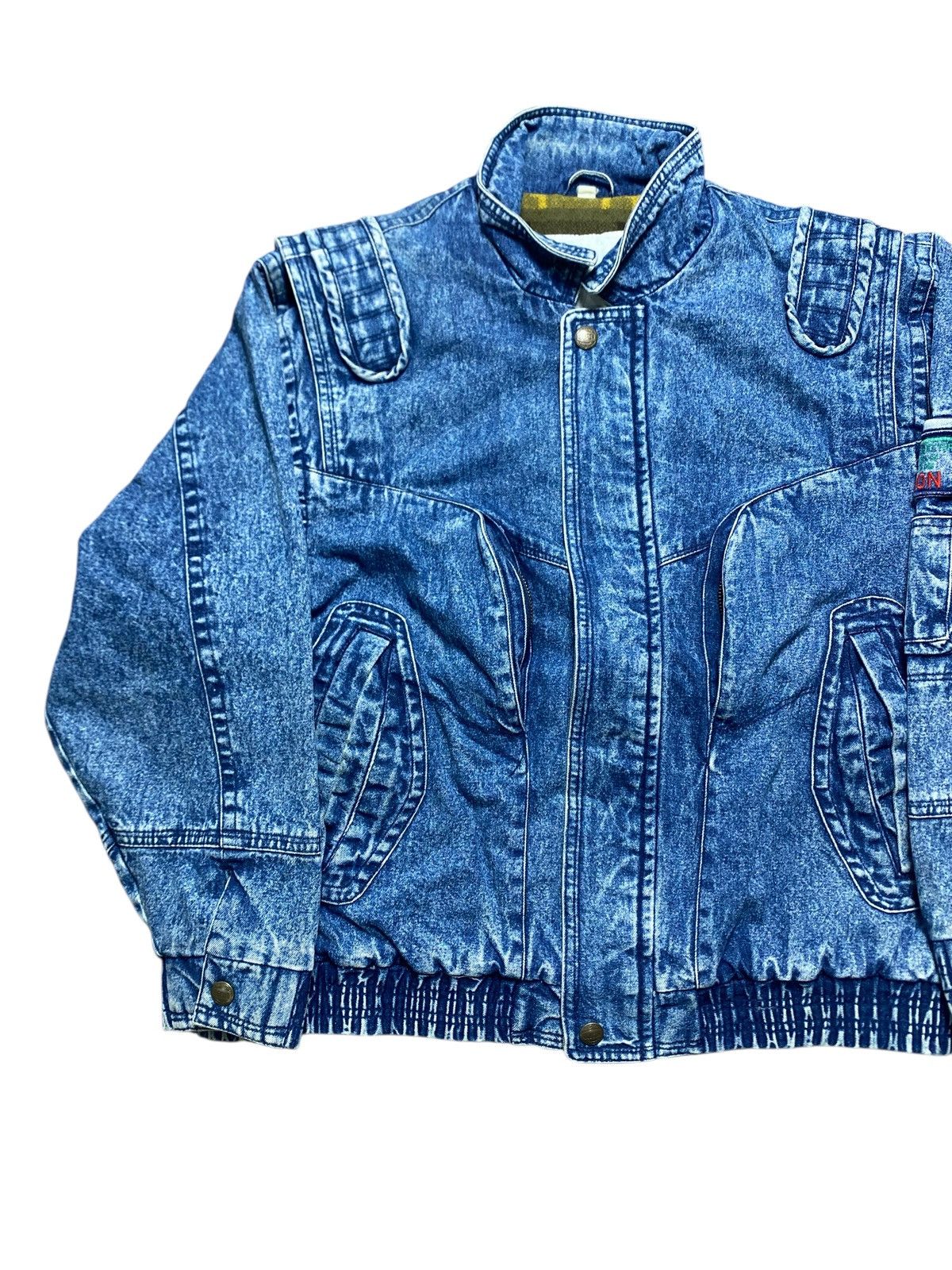 Japanese Brand VINTAGE BOBSON DENIM JACKET Size US XL / EU 56 / 4 - 5 Thumbnail