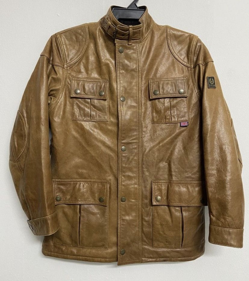 Belstaff Belstaff Leather Jacket Speed master Panther brown Size US S / EU 44-46 / 1 - 5 Thumbnail