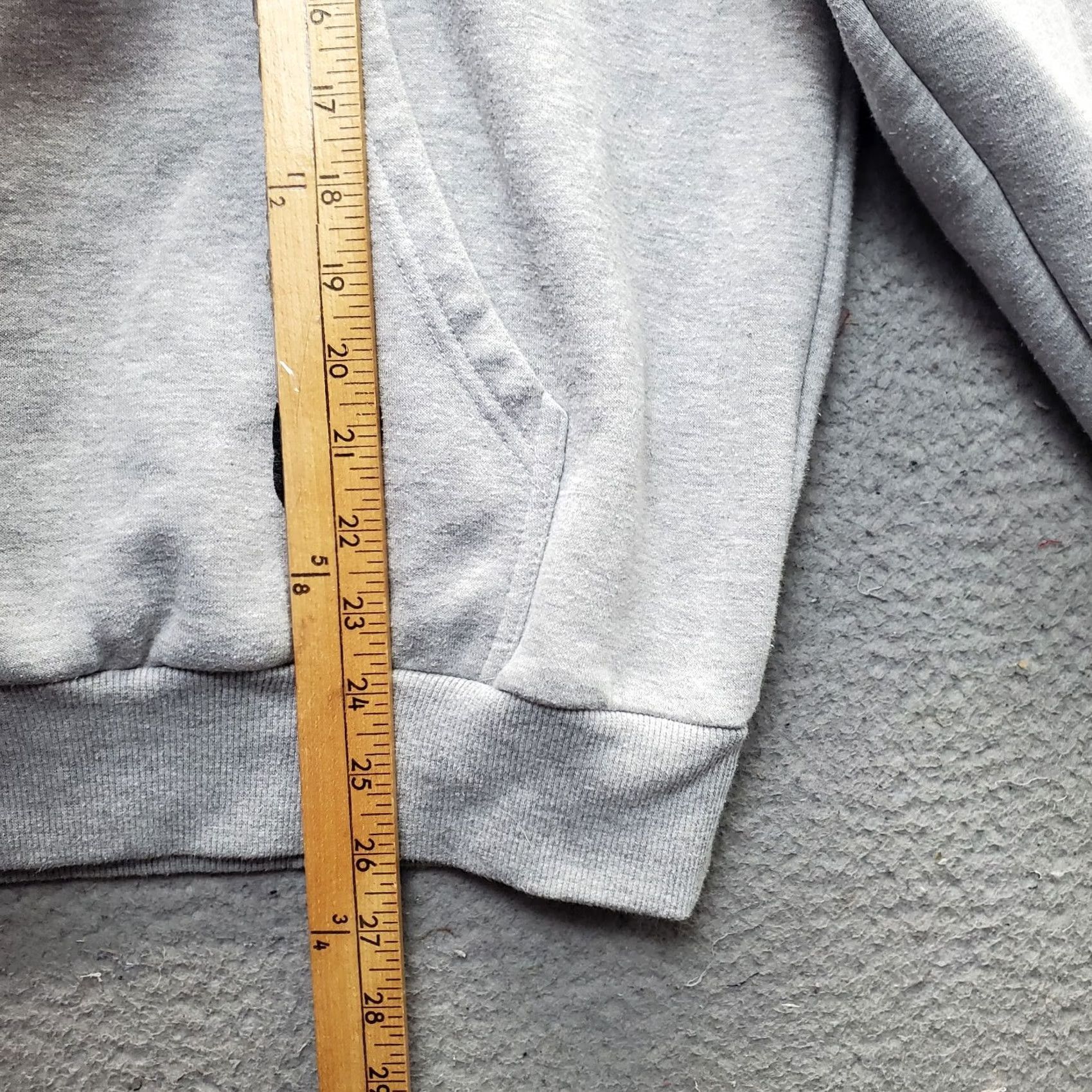 KangaROOS Kittenish Pullover Hoodie Women’s M Gray Fleece Lined Kangaroo Pocket Drawstring Hoodie Size M / US 6-8 / IT 42-44 - 3 Thumbnail