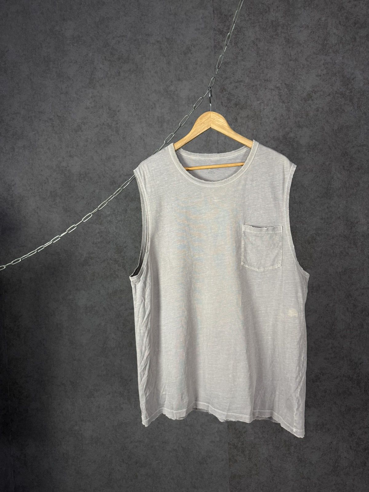 Allsaints × Designer Allsaints designer distressed tank top Size US XXL / EU 58 / 5 - 1 Thumbnail
