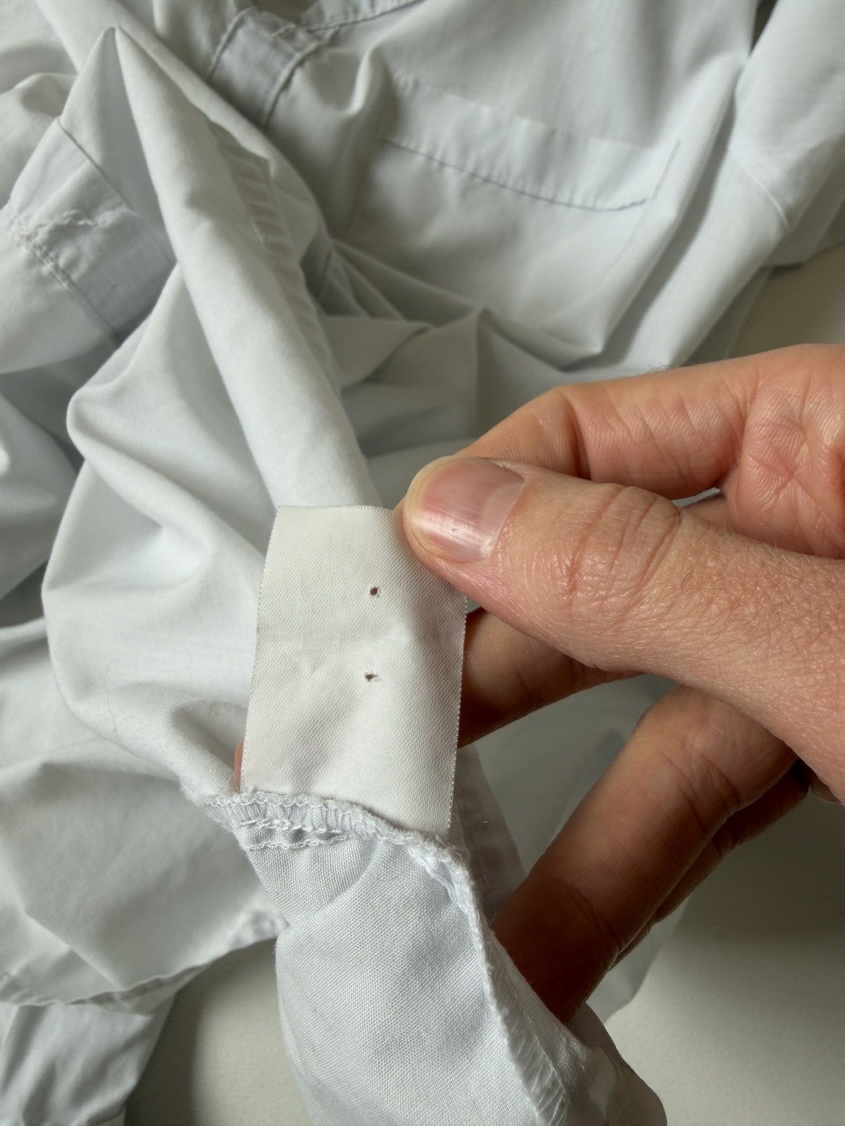 Maison Margiela S/S 1999 Artisanal ⓪ ‘Flat’ Shirt Size US L / EU 52-54 / 3 - 15 Thumbnail