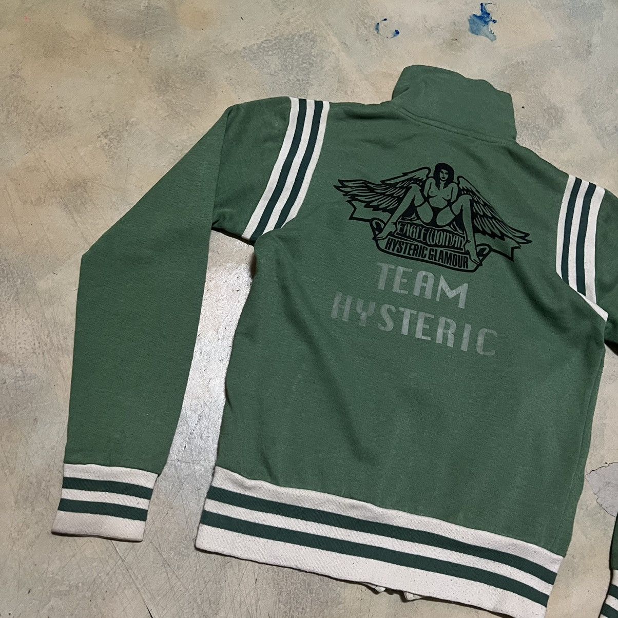 Hysteric Glamour Hysteric Glamour Big Logo Zipper Sweater Size US XS / EU 42 / 0 - 5 Thumbnail