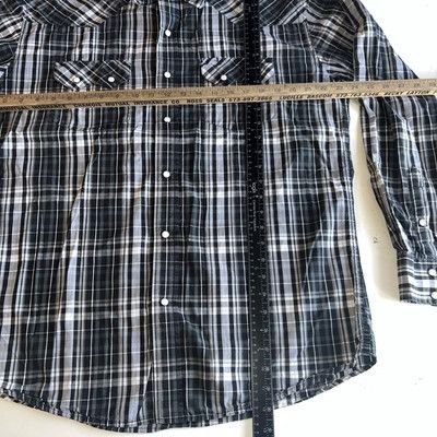 Other Cowboy Legend Shirt Men's XL Black Long Sleeve Pearl Snap Co Size US XL / EU 56 / 4 - 7 Thumbnail