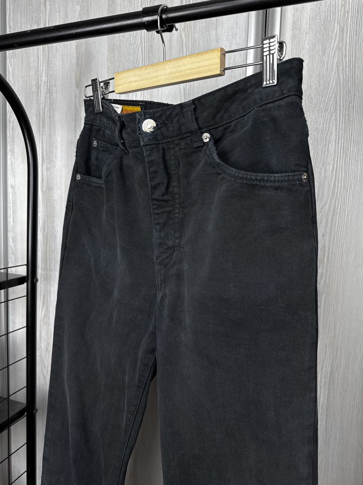 Edwin JeansEdwin international black distressed denim jeans japan Size US 30 / EU 46 - 8 Thumbnail