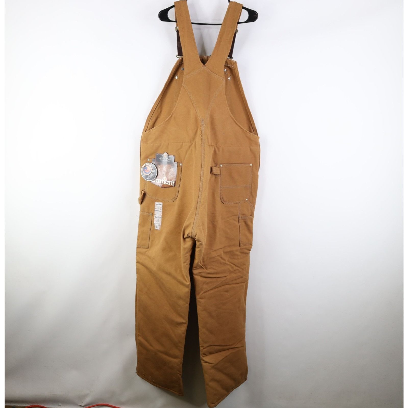 Carhartt Deadstock Vintage Y2K Carhartt Double Knee Arctic Overalls Size US 44 / EU 60 - 8 Thumbnail