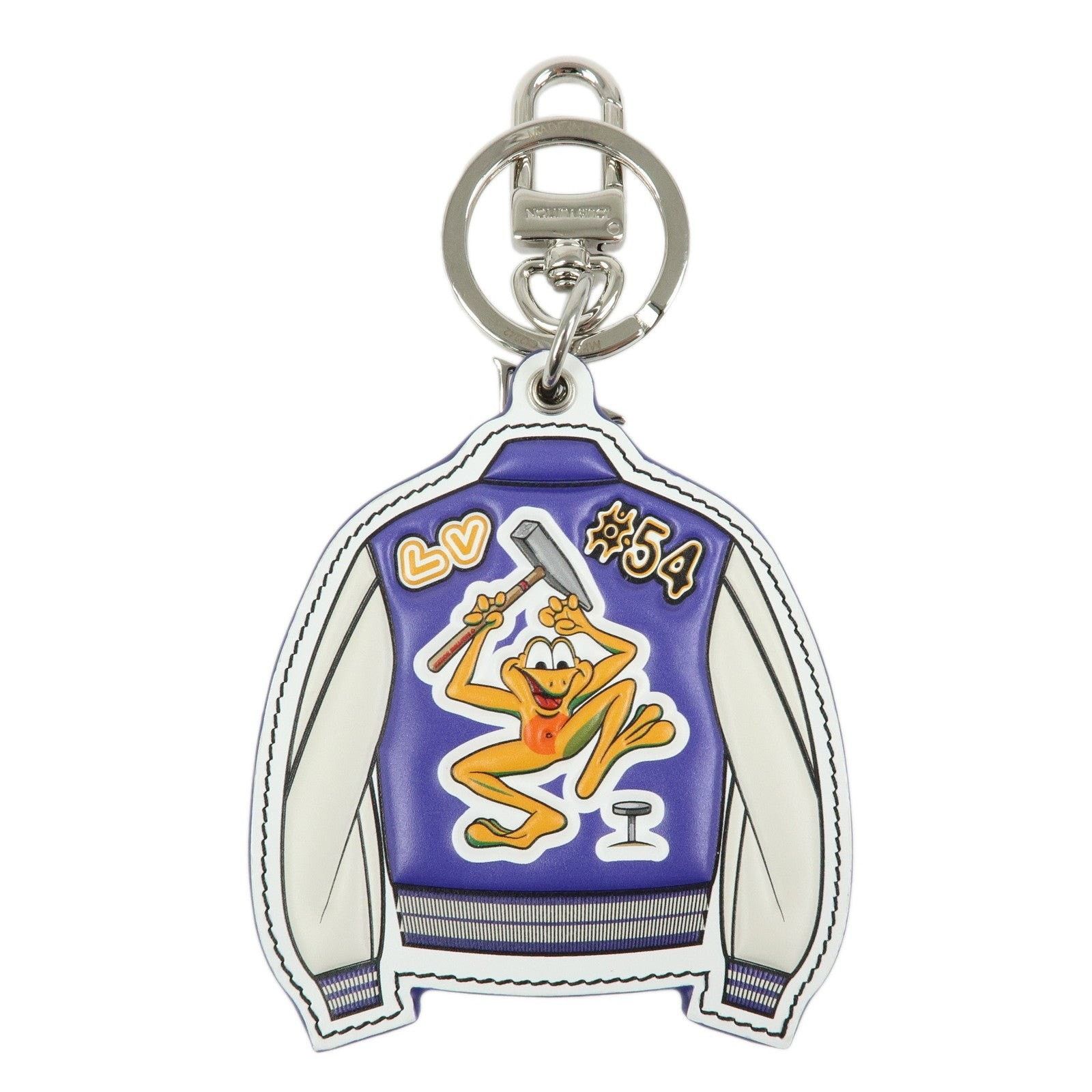 Louis Vuitton Louis Vuitton Porte Cles LV Varsity Jacket Bag Charm Size ONE SIZE - 2 Thumbnail