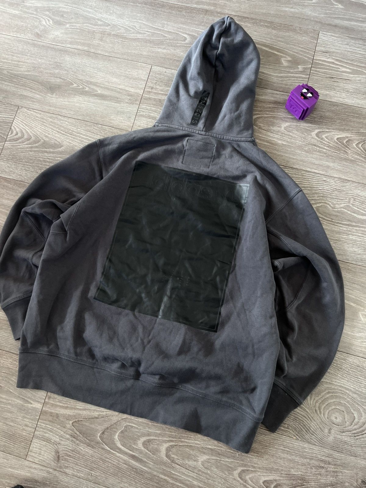 Adidas Adidas EQT Kaval Graphic Grey Premium Overprinted Hoodie Size US M / EU 48-50 / 2 - 14 Thumbnail
