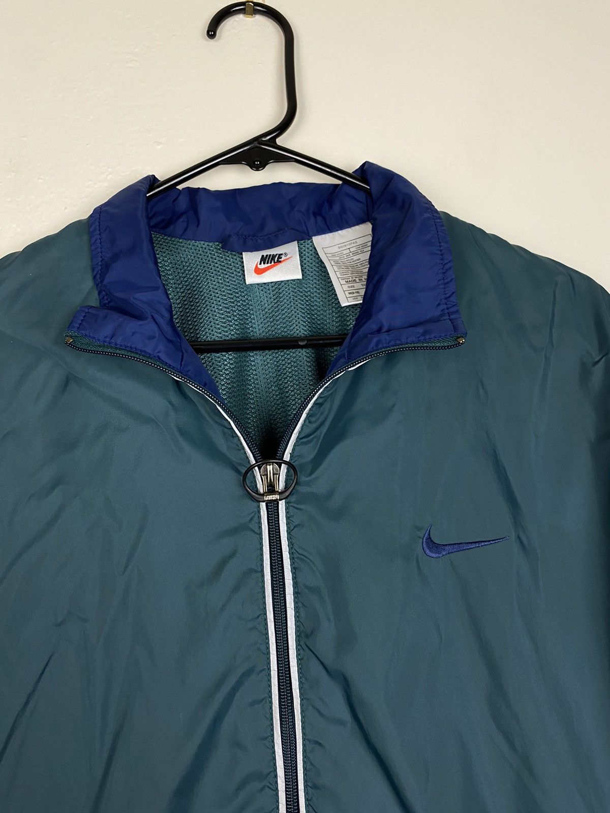 Nike Vintage 90’s Nike Wind Breaker Light Zip Up Jacket Size US M / EU 48-50 / 2 - 4 Thumbnail