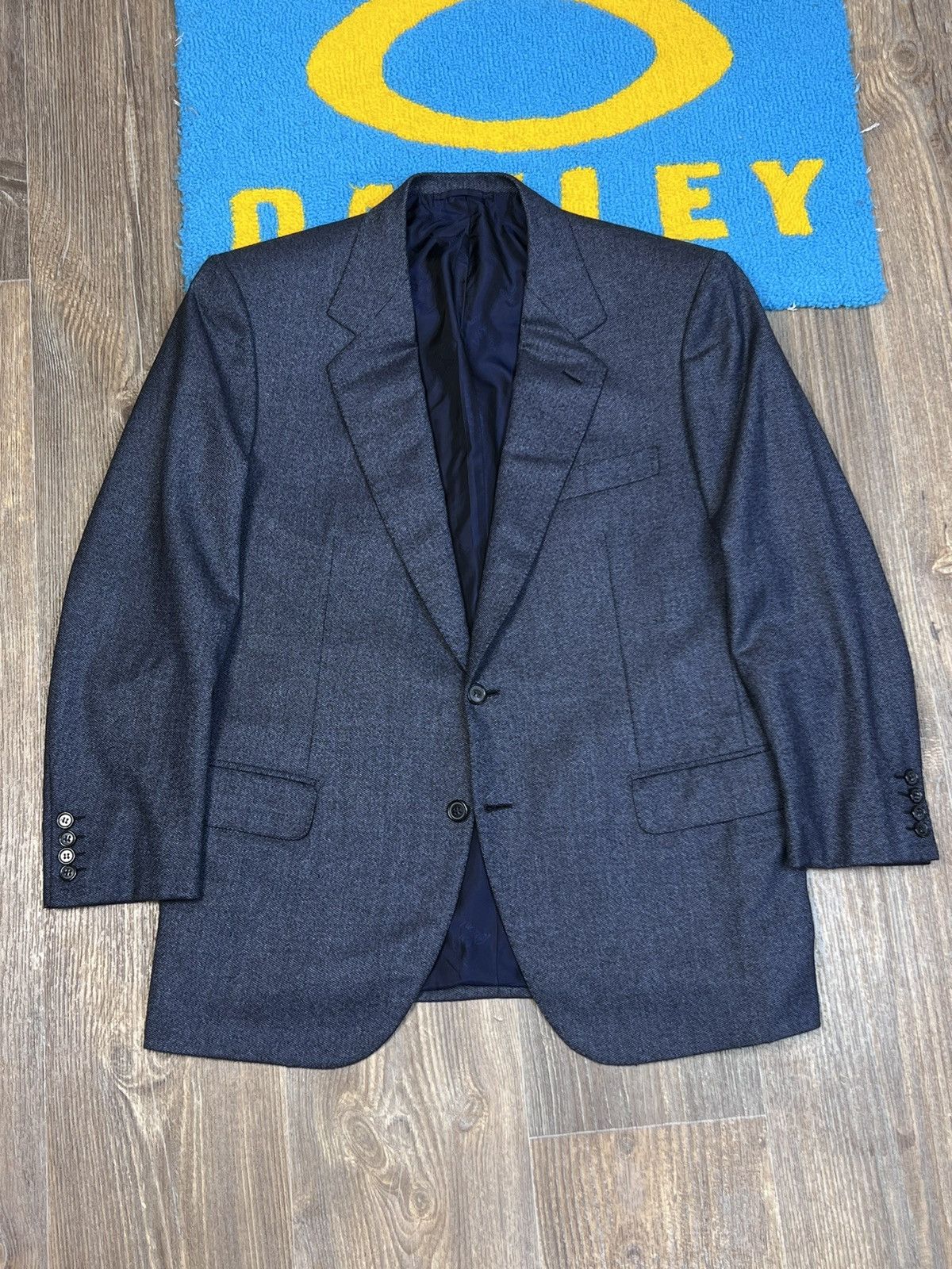 Brioni Brioni Parigi Two Buttons Blue Wool Blazer Jacket 52 Size 52S - 1 Thumbnail