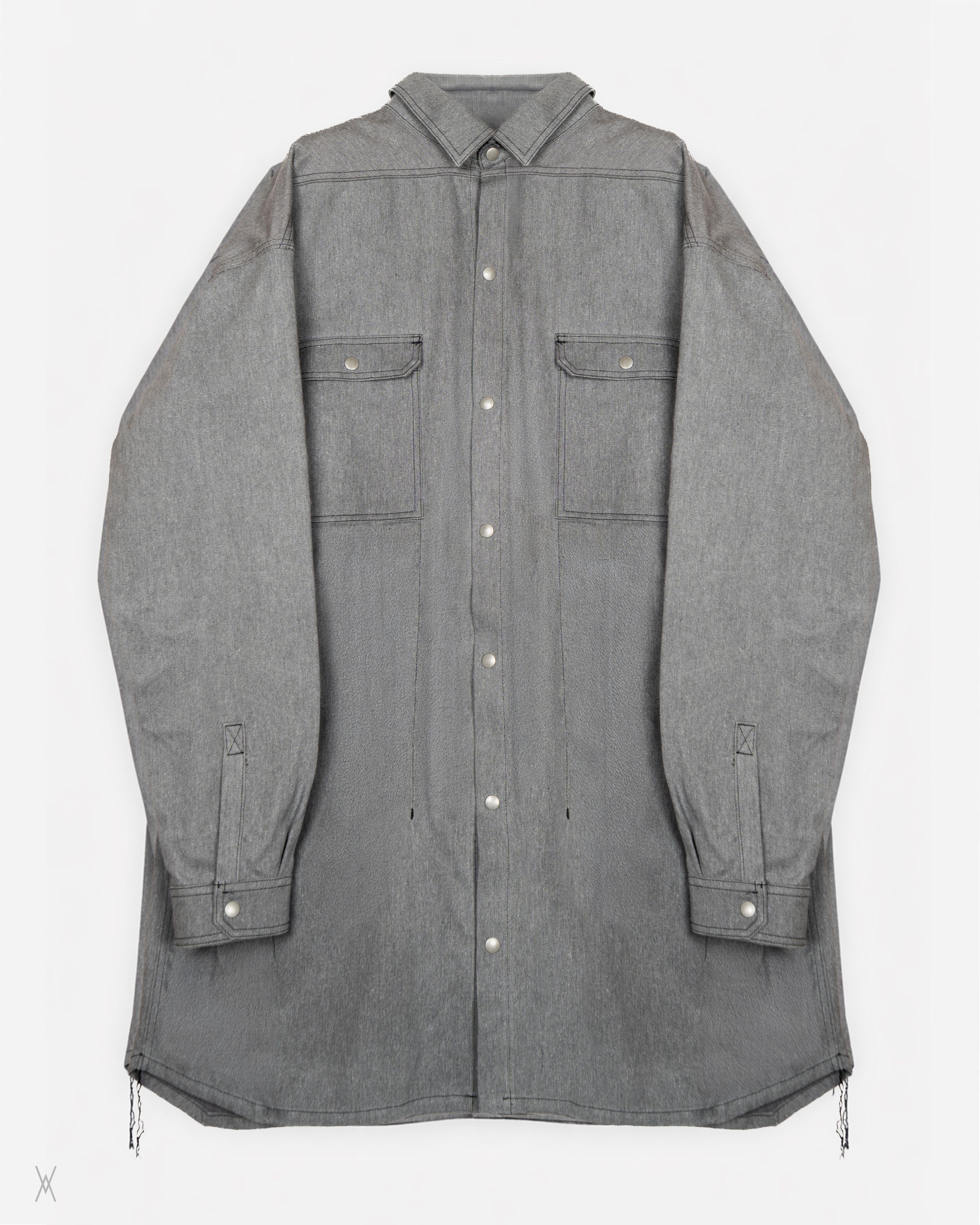 Rick Owens Rick Owens DRKSHDW Jumbo OuterShirt made in Japan Size US XL / EU 56 / 4 - 1 Thumbnail