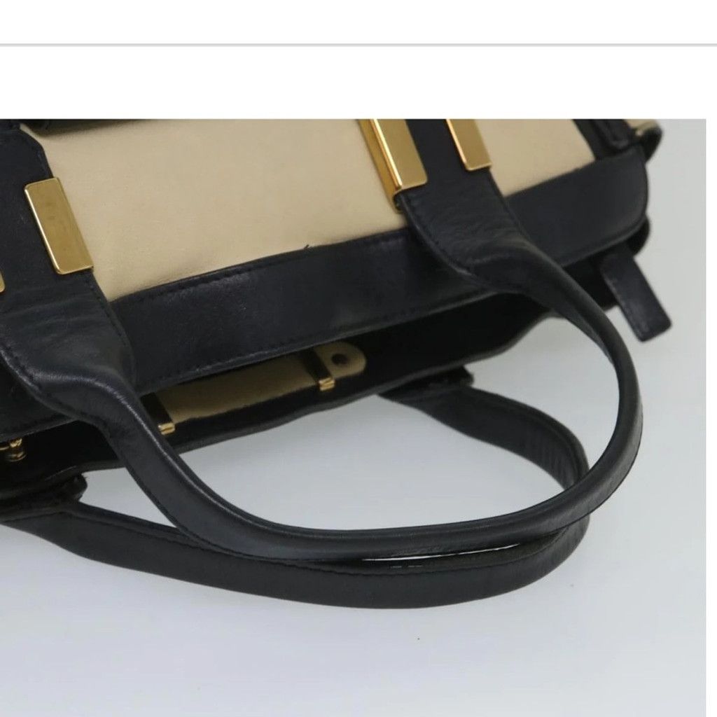Chloe Chloe Black and Cream Shoulder bag Size ONE SIZE - 7 Thumbnail