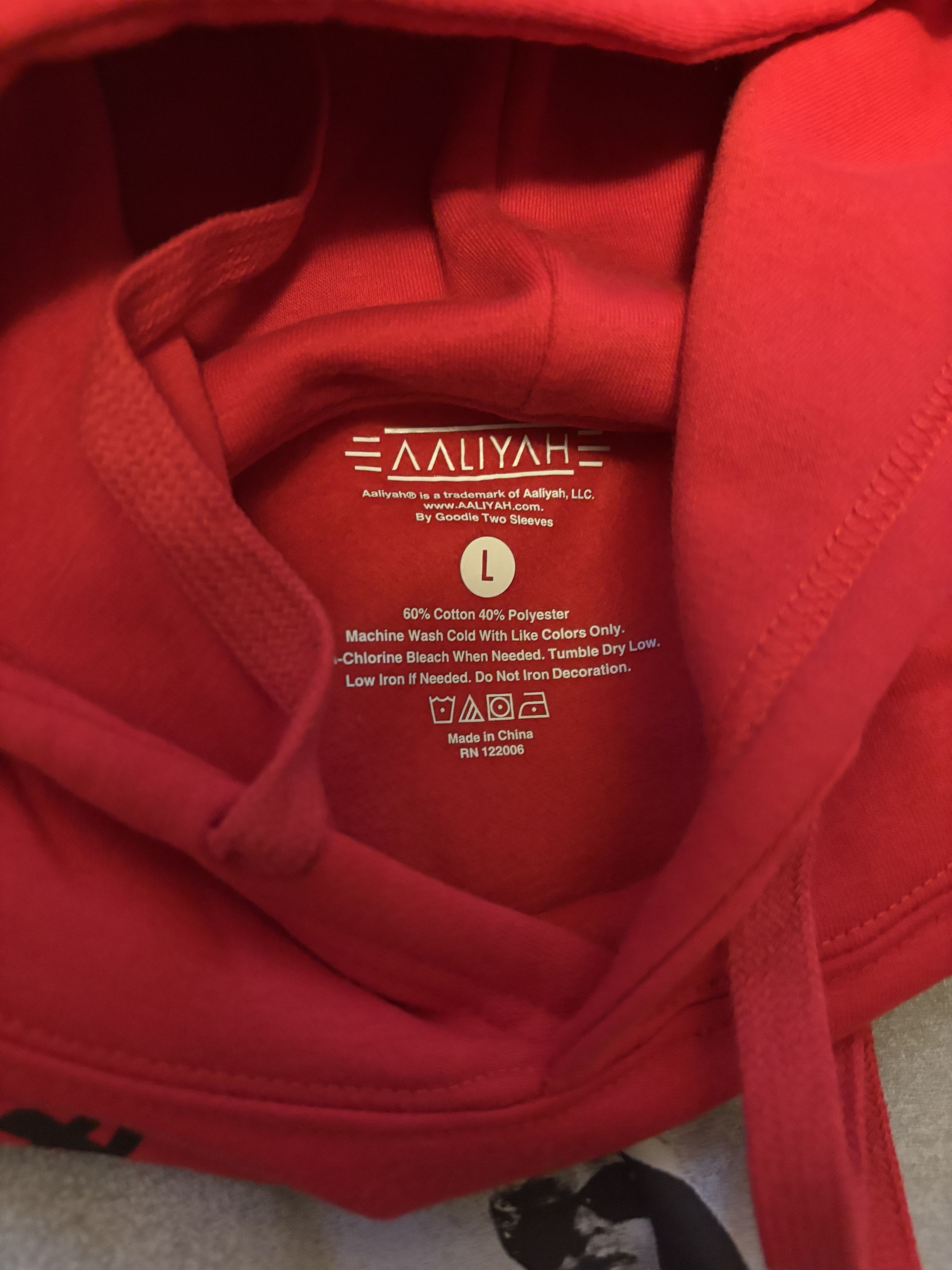 Other Aaliyah Hoodie Red Size US L / EU 52-54 / 3 - 2 Thumbnail