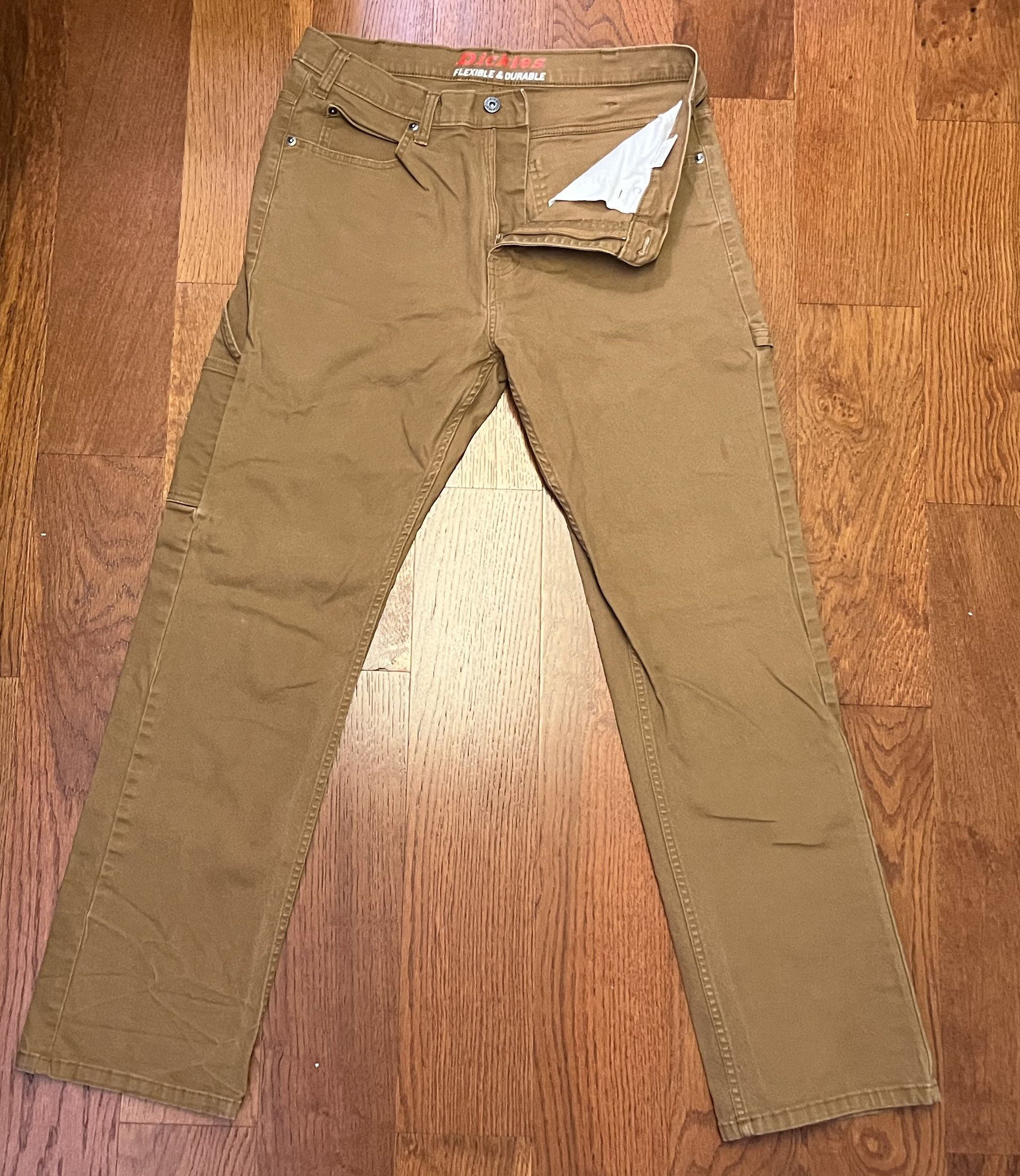 Dickies Vintage Light Brown Dickie's Workpants Size US 34 / EU 50 - 1 Thumbnail