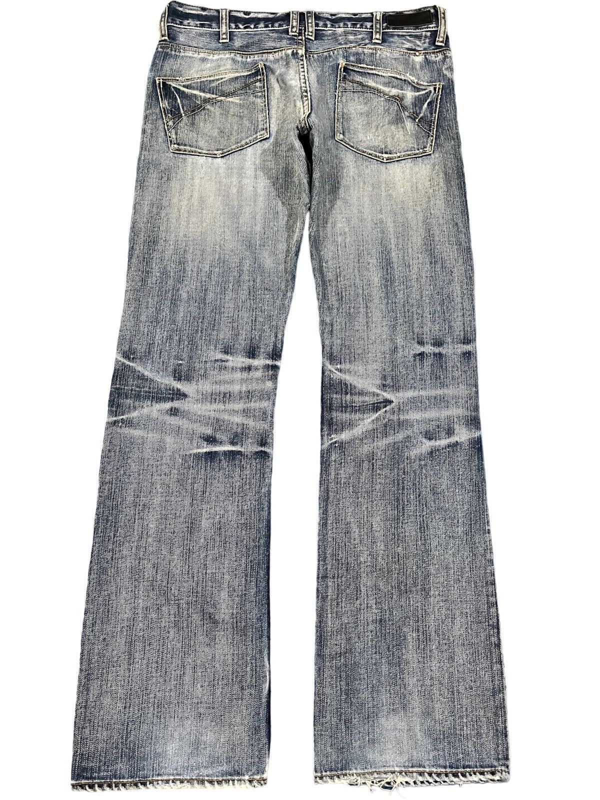Beauty Beast Vintage Boycott Flare Distressed Denim Size US 33 - 4 Thumbnail