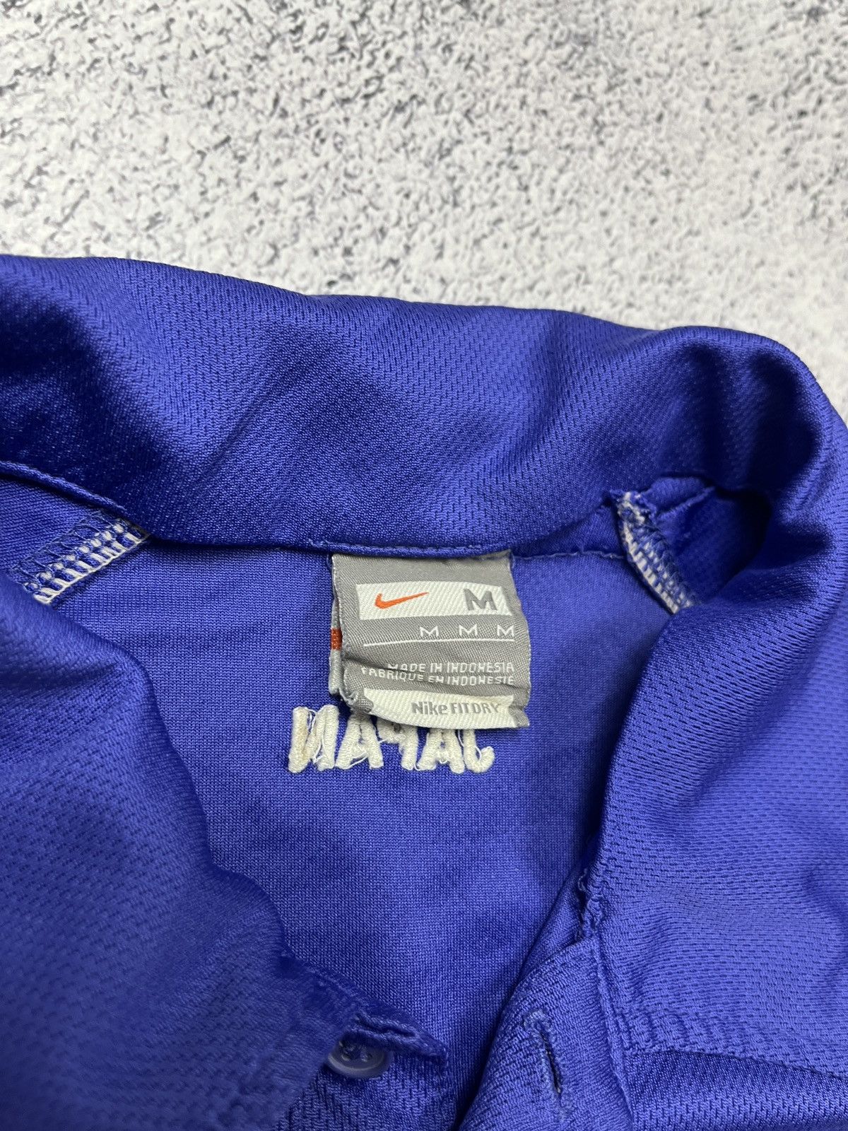 Nike × Vintage Nike Japan Asia Cup 2007 Polo Shirt Jersey Rare Blockcore Size US M / EU 48-50 / 2 - 12 Thumbnail