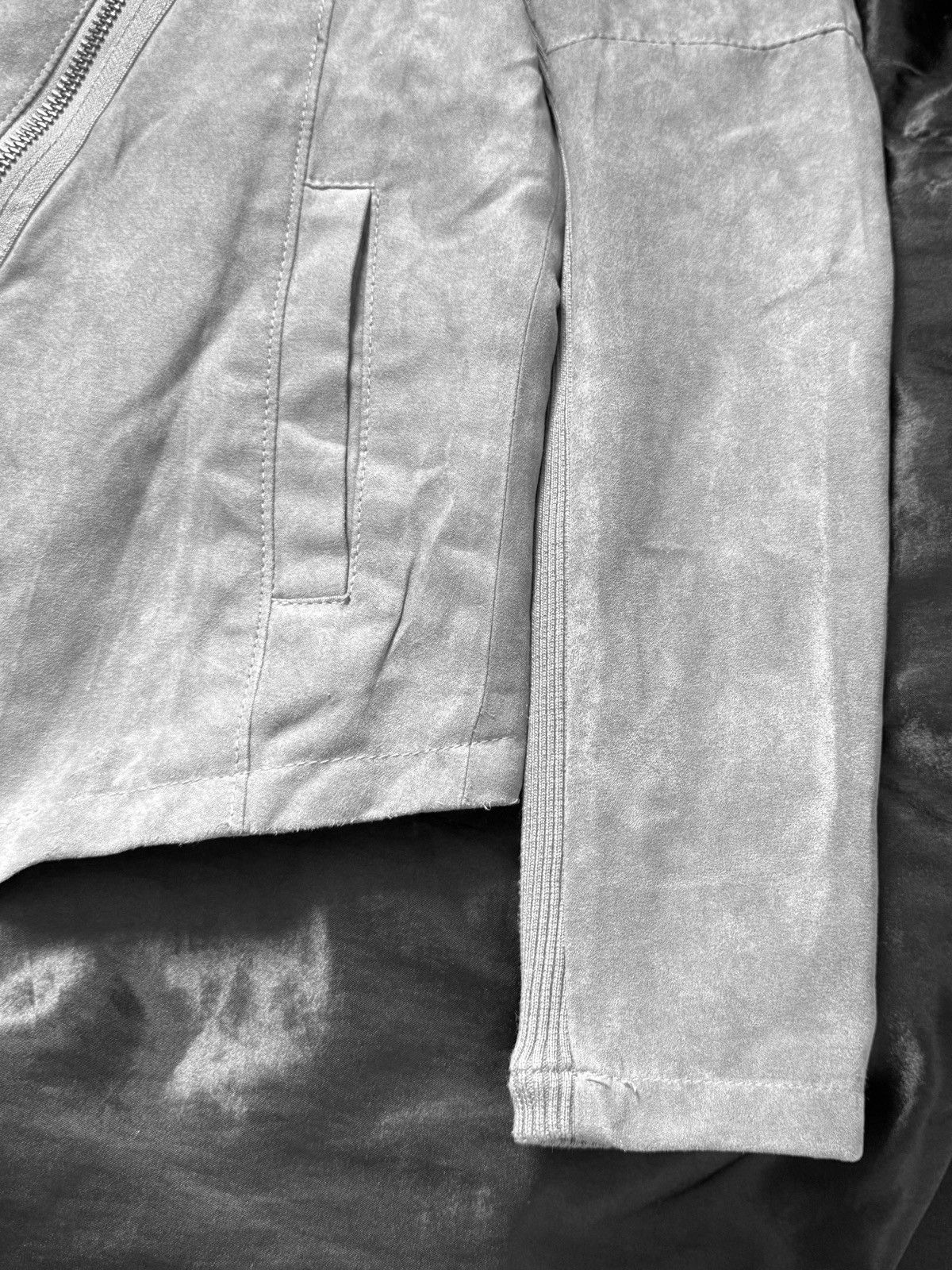 Japanese Brand × Vintage Vintage leather asymmetric avant-garde biker Size S / US 4 / IT 40 - 4 Thumbnail