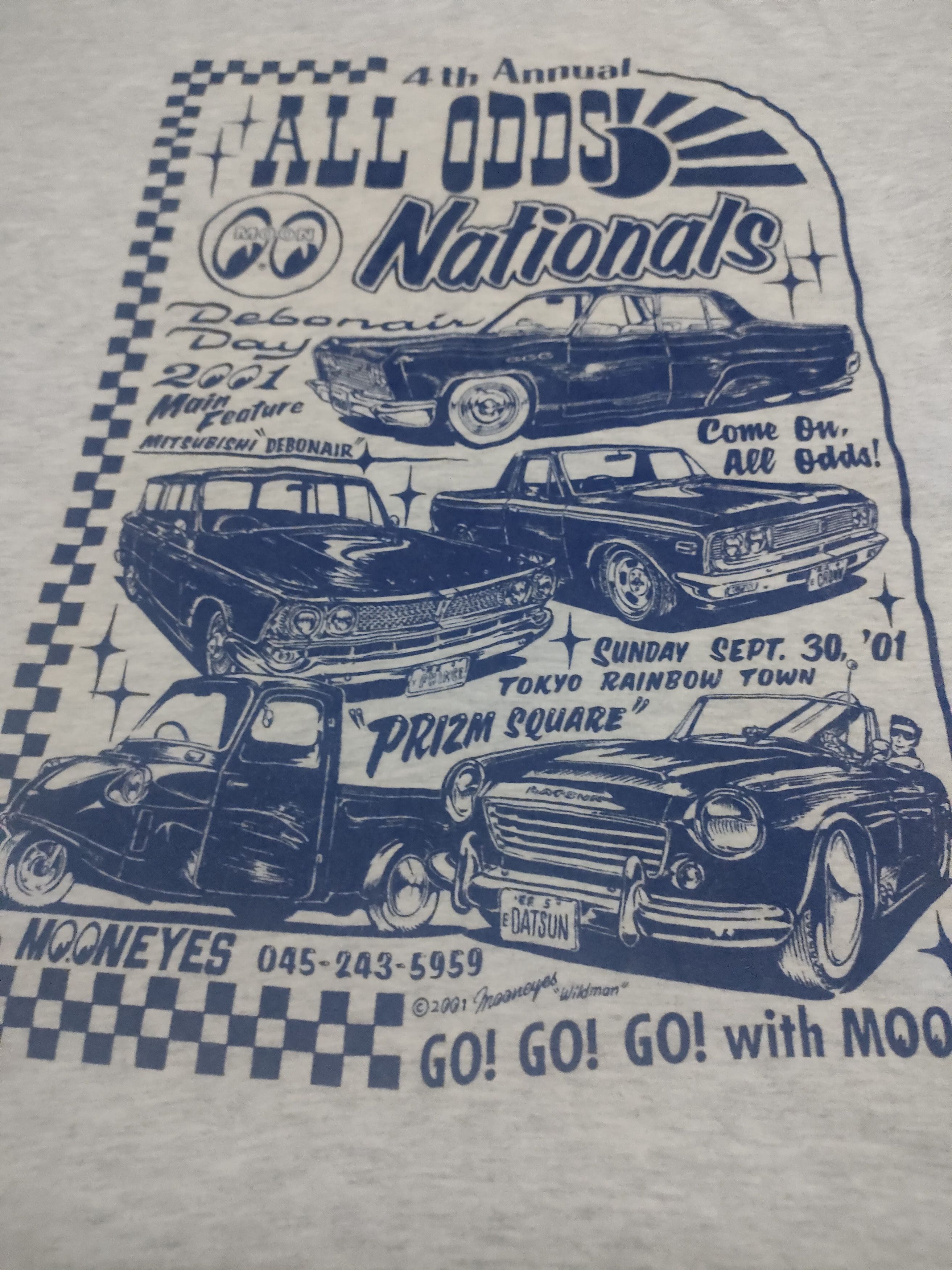 Vintage Vintage 90's Mooneyes Tee Size US M / EU 48-50 / 2 - 4 Thumbnail