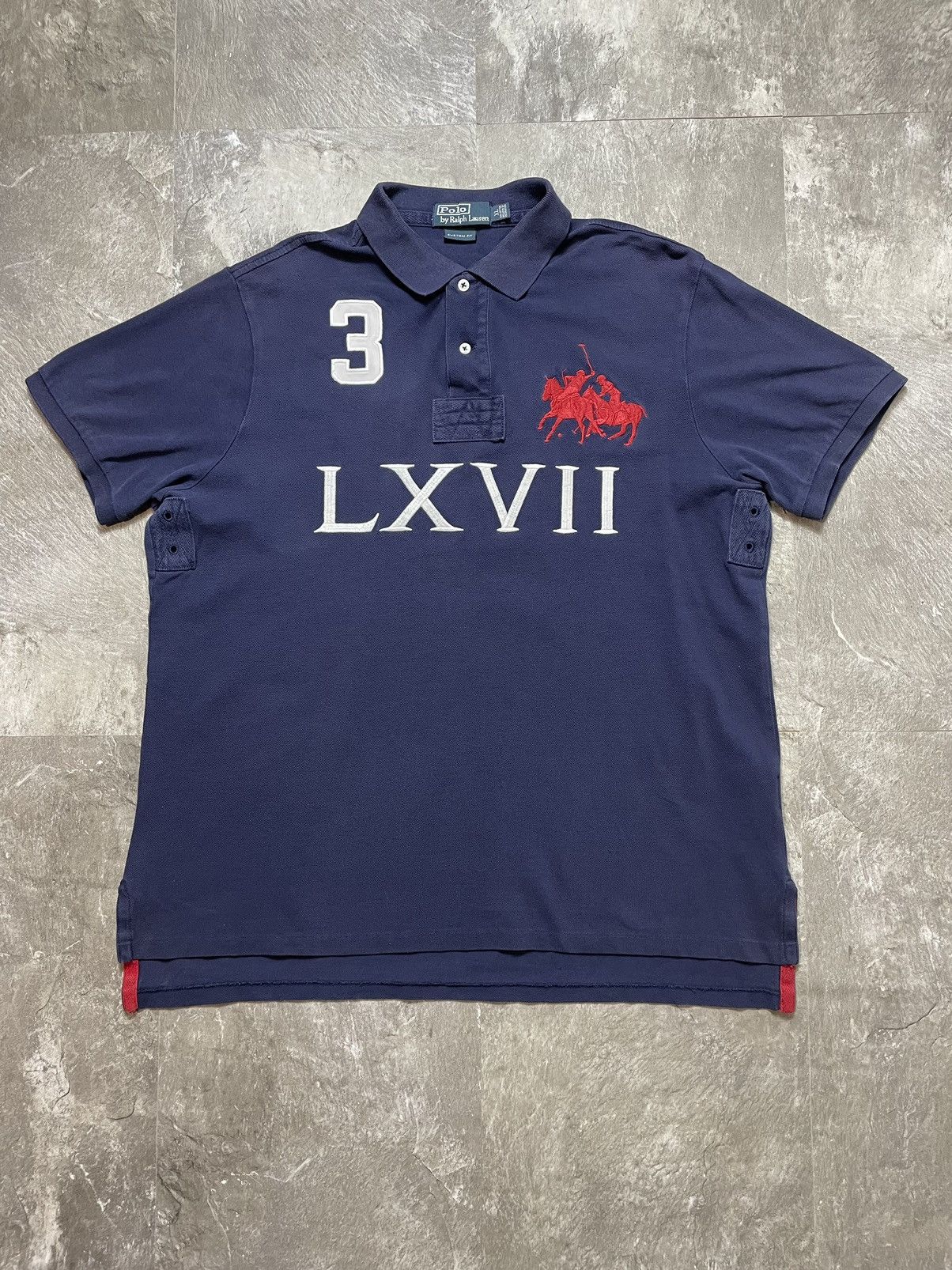 Polo Ralph Lauren Polo Ralph Lauren Chief Keef LXVII Numer 3 big logo Y2K Rare Size US XL / EU 56 / 4 - 2 Thumbnail