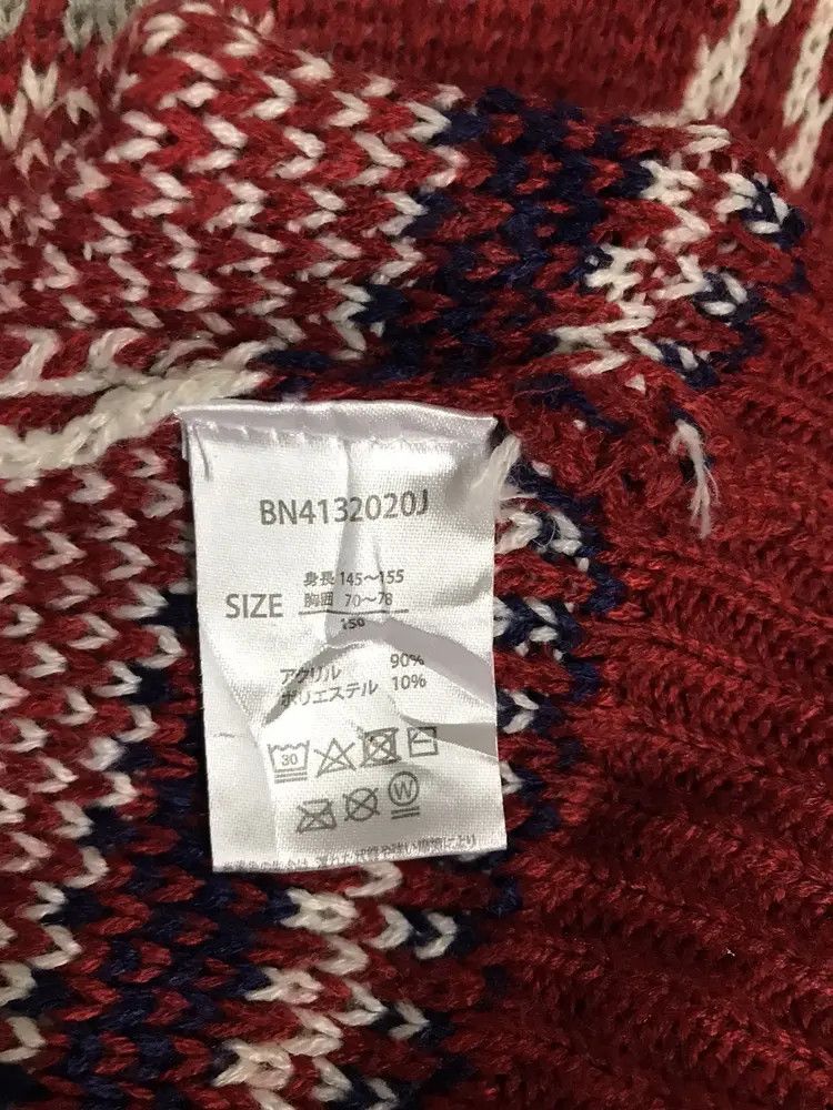 Japanese Brand Back Number Knitwear Size XS / US 0-2 / IT 36-38 - 5 Thumbnail