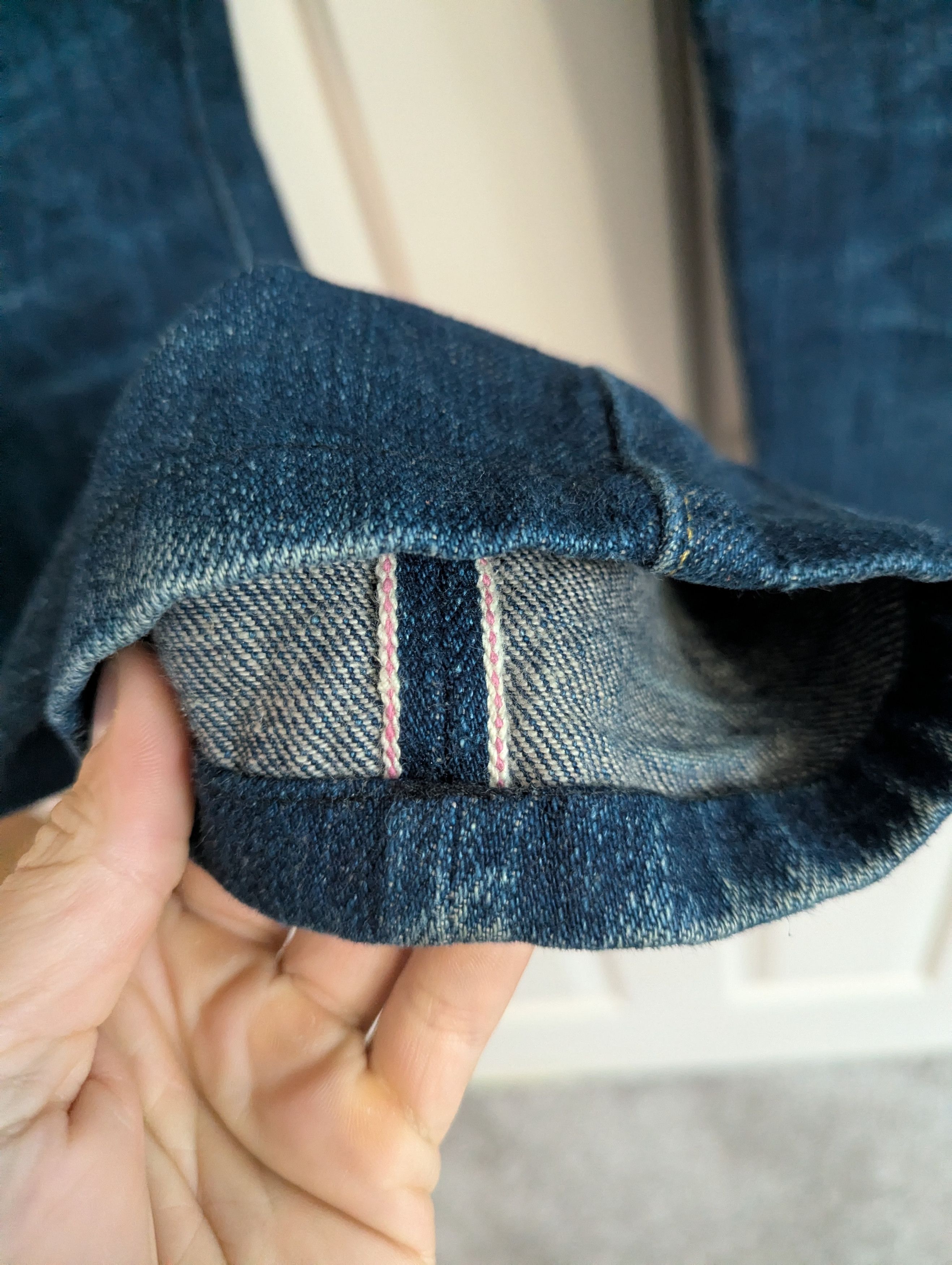 Oni ONI-902ZR-Gray 20 oz Indigo x Gray Secret denim Size US 33 - 3 Thumbnail