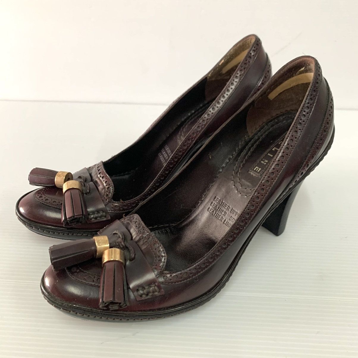 Celine Celine Leather Heels Size US 7 / IT 37 - 1 Thumbnail