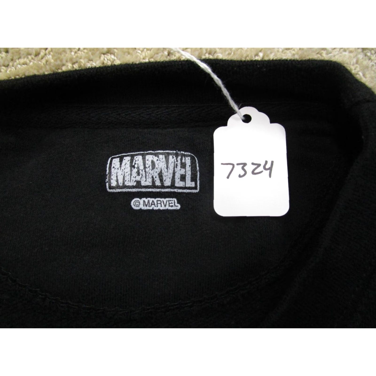 Vintage Spider-Man Marvel Men Sweater 2XL Black Graphic Print Logo Crewneck Pullover Knit All Seasons Shirt Mens Size US XXL / EU 58 / 5 - 8 Thumbnail