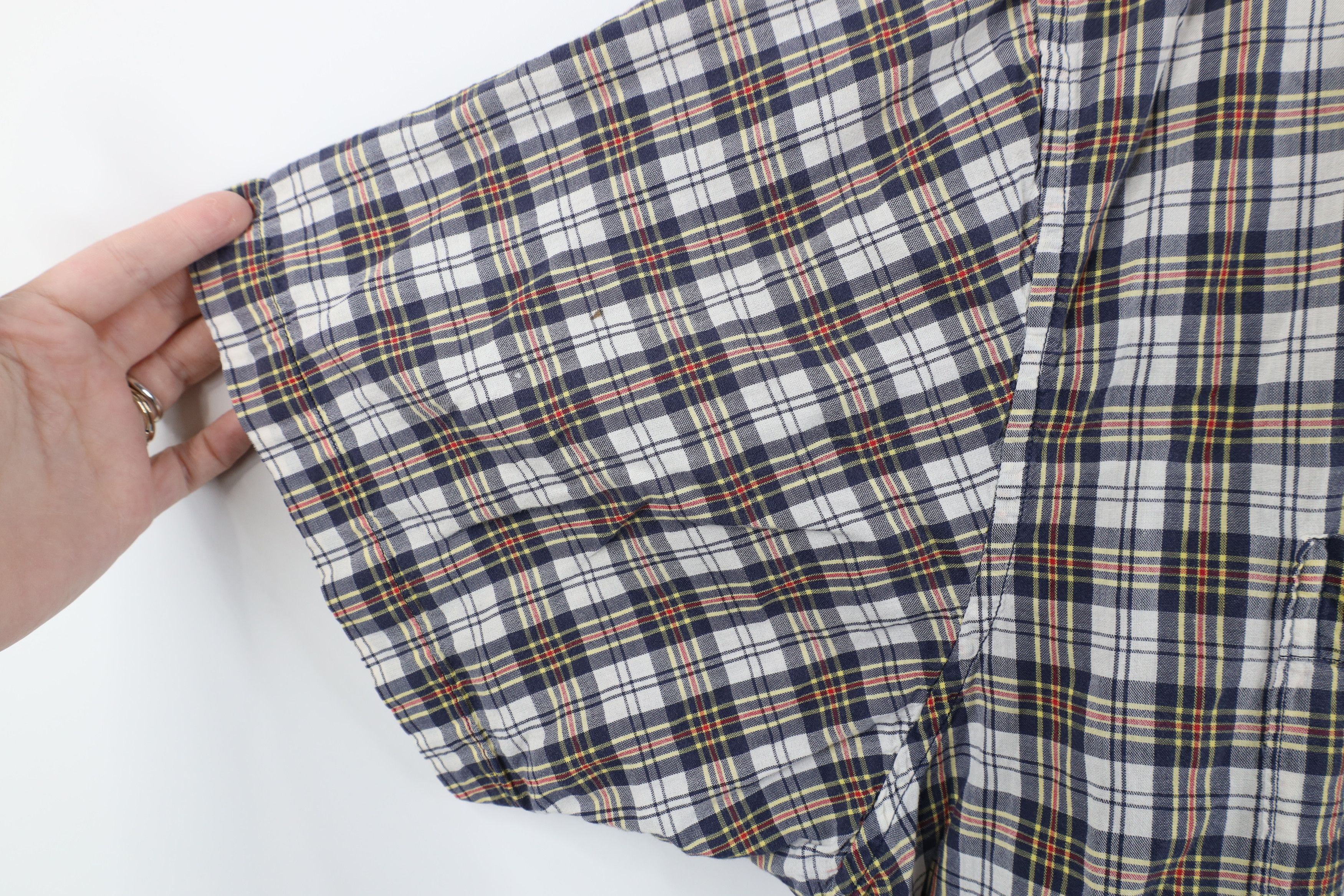 Abercrombie & Fitch Vintage 90s Abercrombie & Fitch Collar Button Shirt Plaid Size US L / EU 52-54 / 3 - 8 Thumbnail