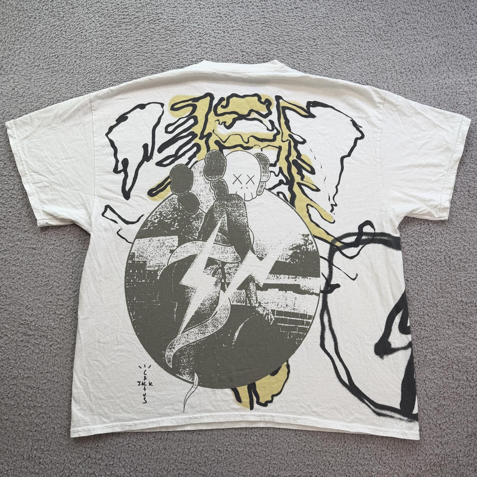 Travis Scott Travis Scott Cactus Jack KAWS Companion AOP T Shirt XL SS 21 Size US XL / EU 56 / 4 - 2 Thumbnail