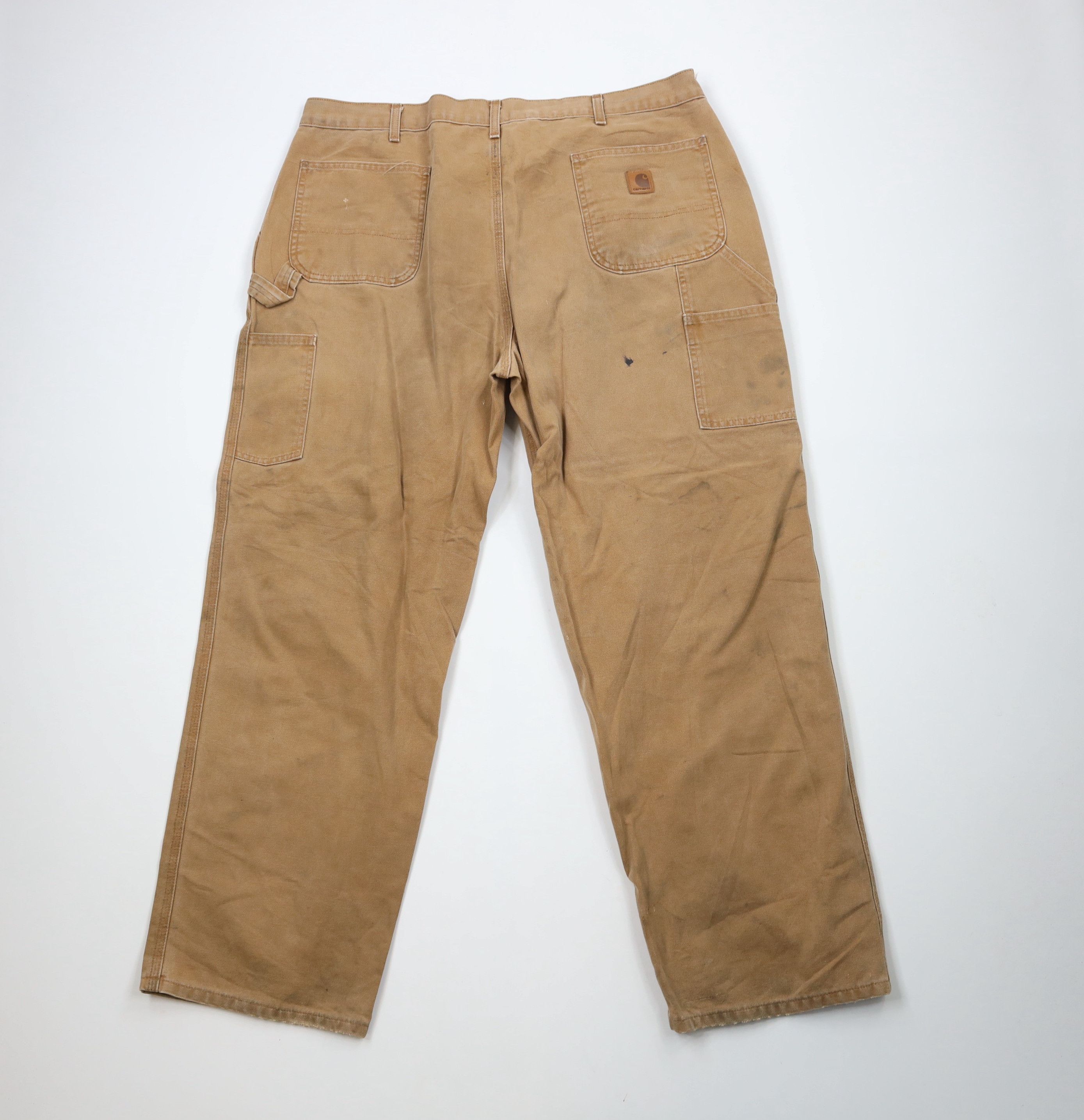 Carhartt × Vintage Vintage Carhartt Relaxed Fit Canvas Wide Leg Dungaree Pants Size US 42 / EU 58 - 10 Thumbnail
