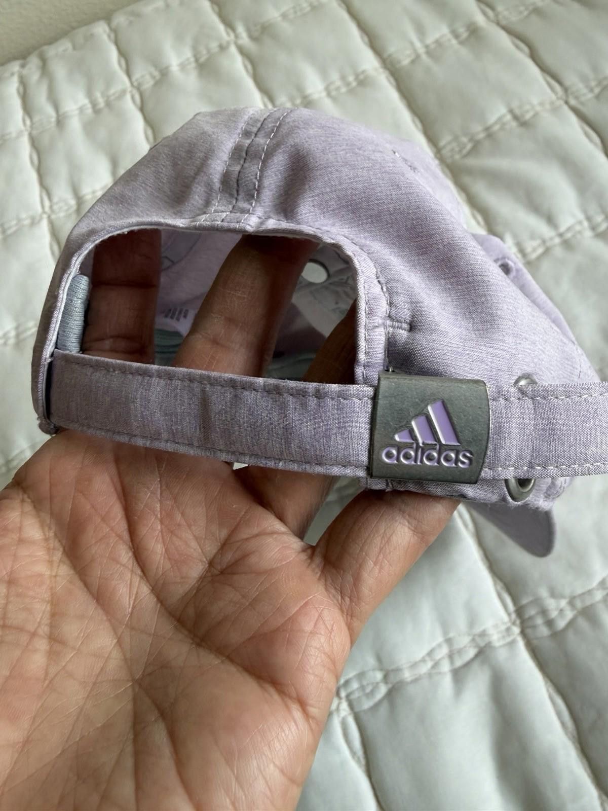 Adidas Adidas Cap Womens Ladies OSFA Adjustable Lavender Purple Cap Size ONE SIZE - 6 Thumbnail