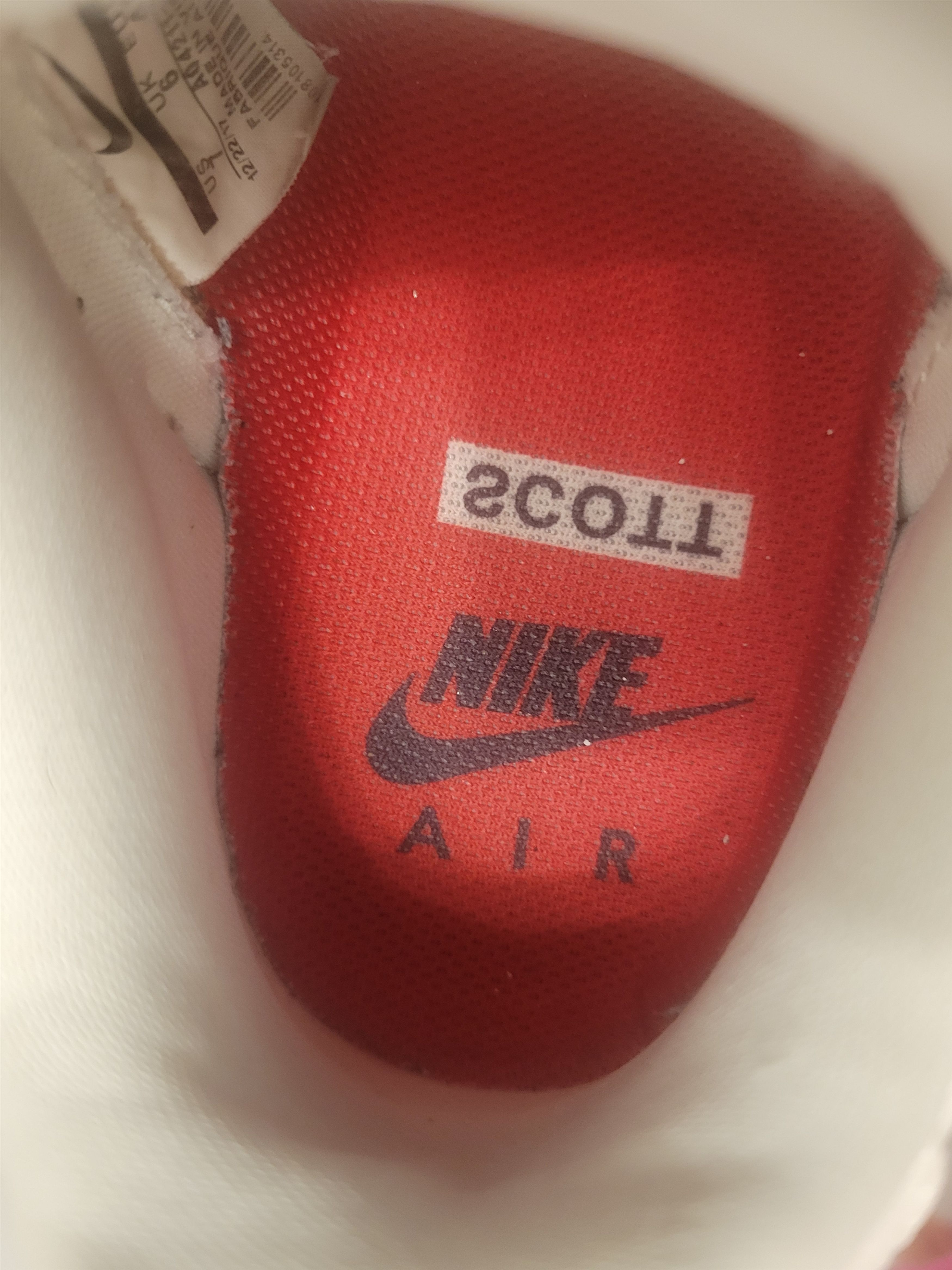 Nike × Travis Scott Nike Air Force 1 Travis Scott Sail Size US 7 / EU 40 - 10 Thumbnail