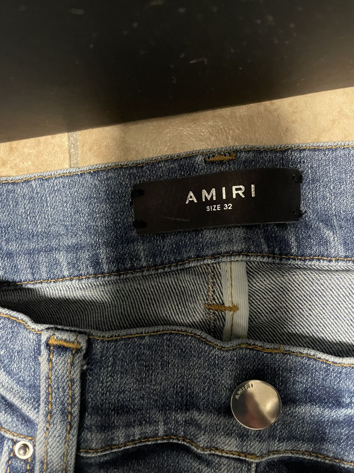 Amiri Amiri Hawaiian Patch Jean Size US 32 / EU 48 - 3 Thumbnail
