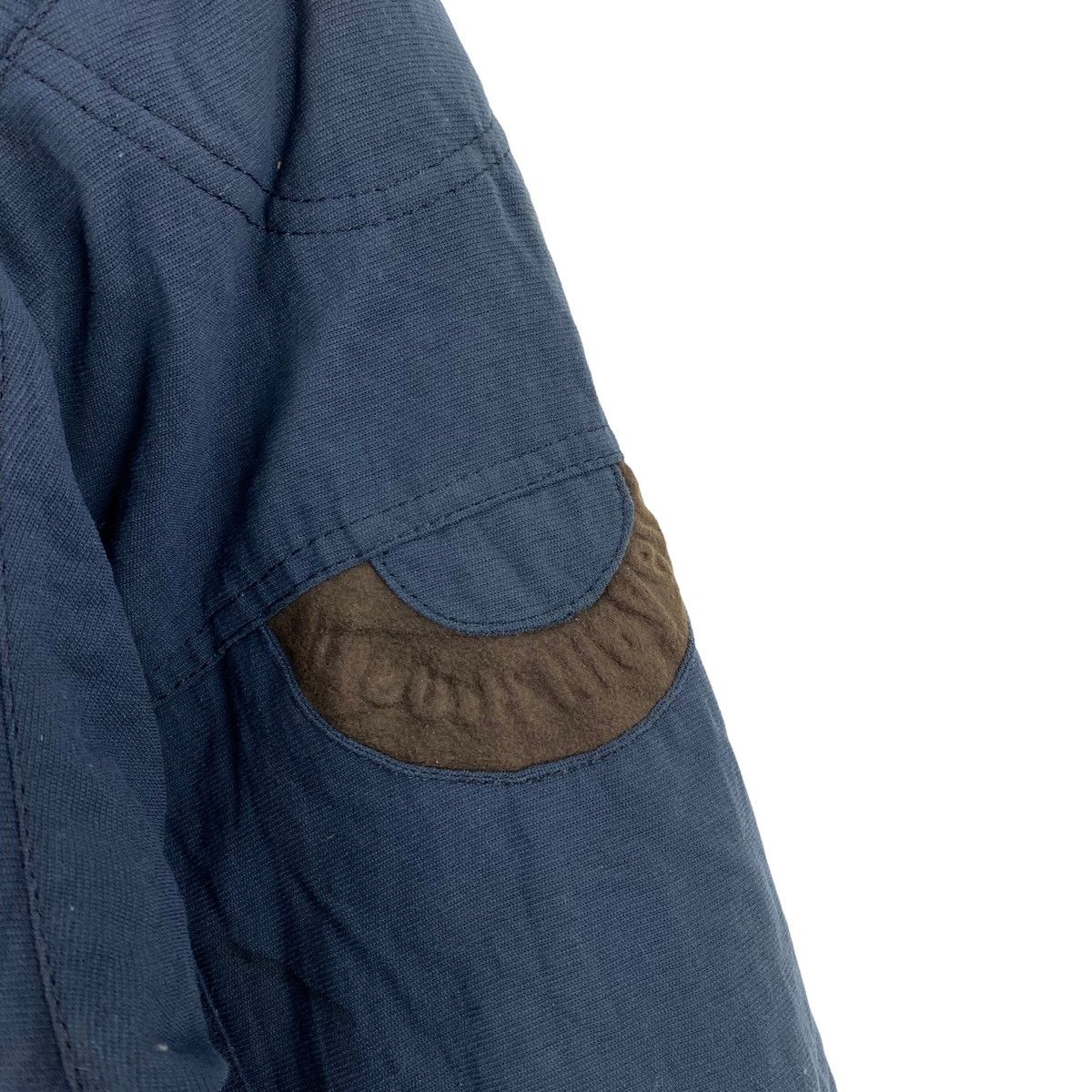 Japanese Brand COURMAYEUR Japan Winter Ski Surf Hooded Short Navy Bomber Size US L / EU 52-54 / 3 - 4 Thumbnail