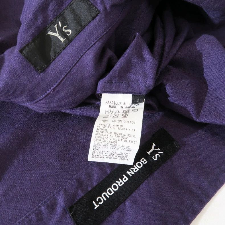 Y's Y's Purple thin jacket Size US S / EU 44-46 / 1 - 5 Thumbnail
